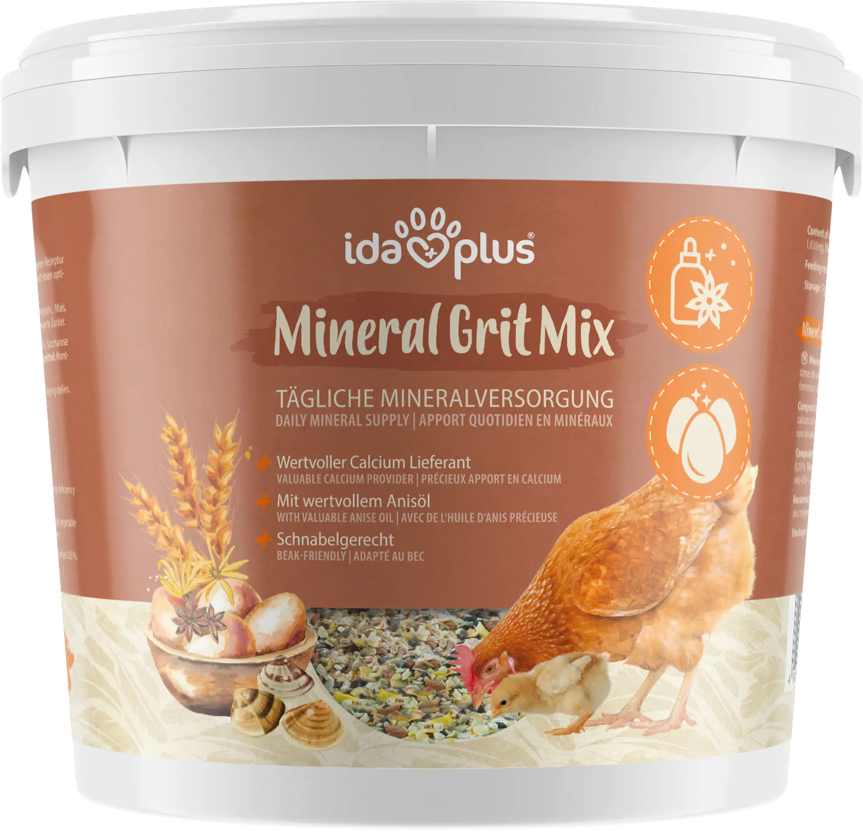 IdaPlus Mineral Grit Mix 5kg IdaPlus Mineral Grit Mix 5kg