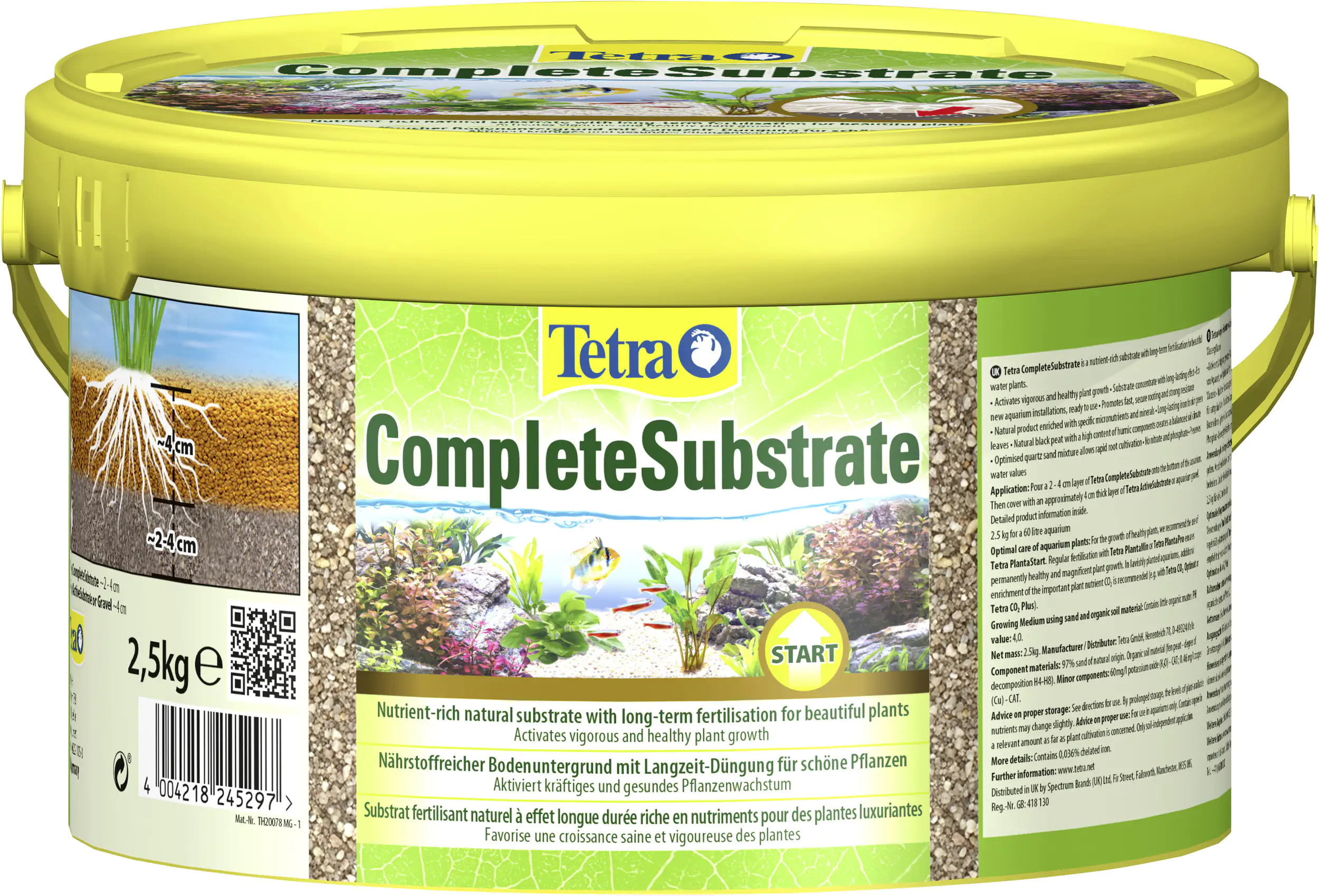Tetra Aquarienerde Complete Substrate 2,5 kg