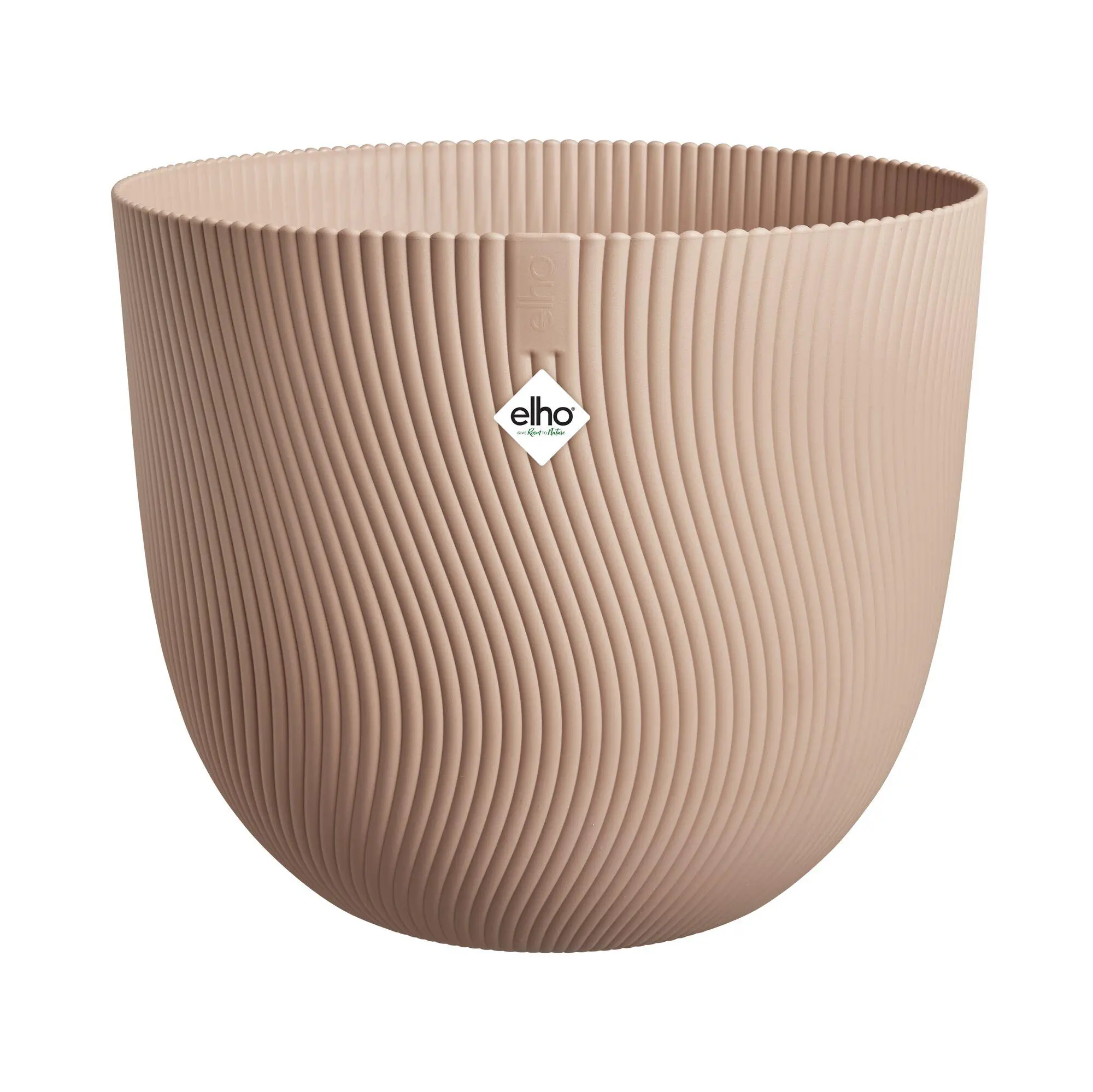 Elho Übertopf Sereh Kunststoff Ø 25 x 21 cm cool clay