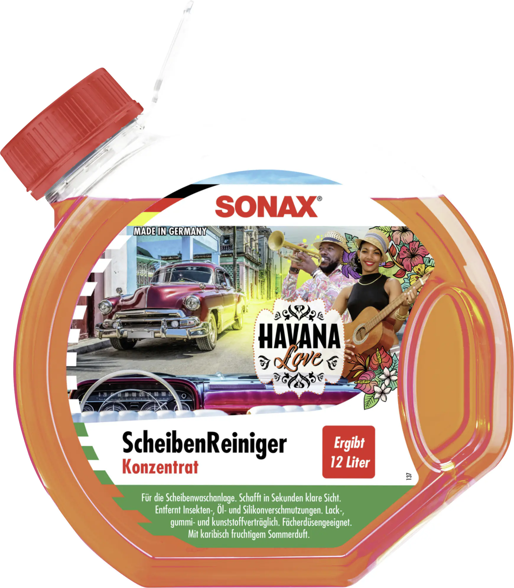Sonax Scheibenreiniger Havanna Love Konzentrat 3L