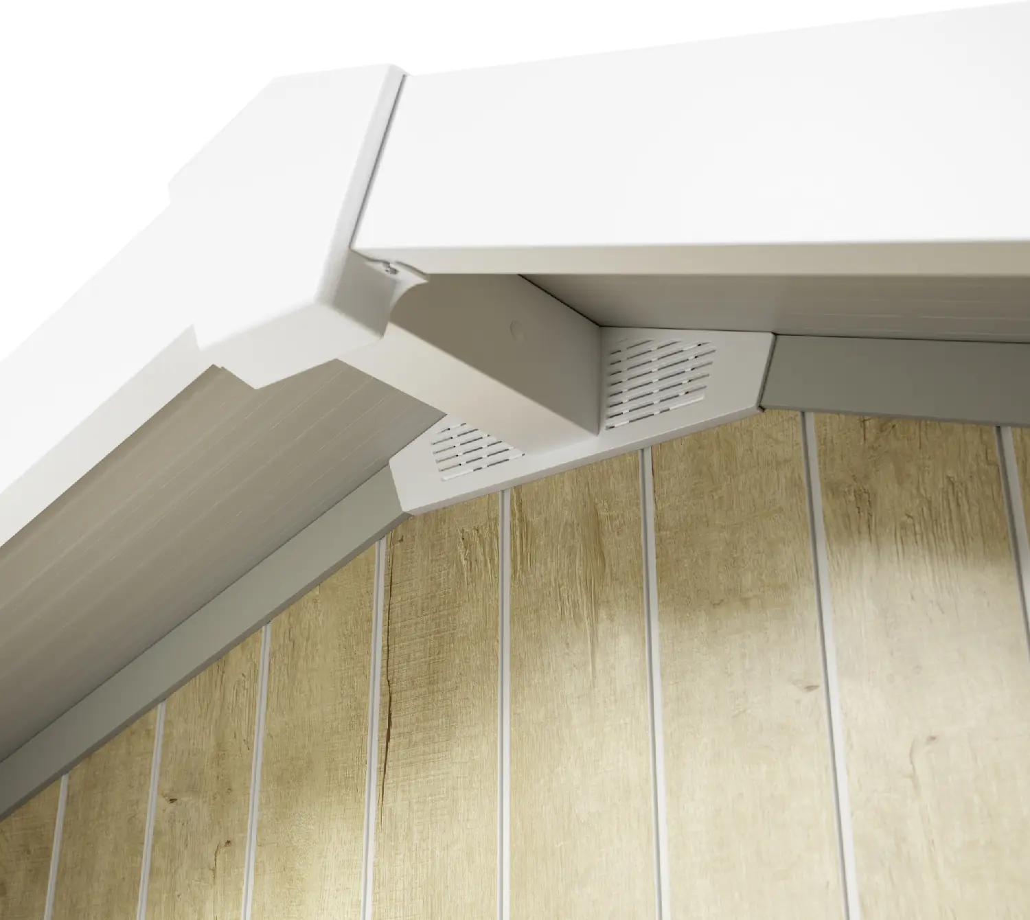 Grosfillex Gartenhaus Deco H 11 370 x 407 cm (inkl. Dachüberstand) Grosfillex Gartenhaus Deco H 11 370 x 407 cm (inkl. Dachüberstand)