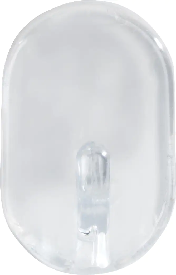 Wenko Ovalhaken mittel transparent