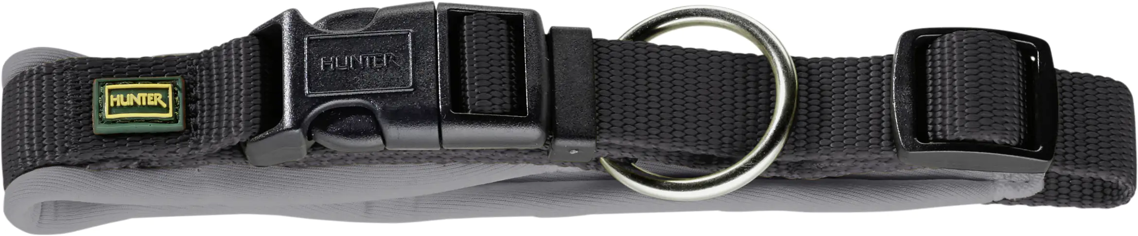 Hundehalsband Vario Plus Größe: L-XL, schwarz/grau