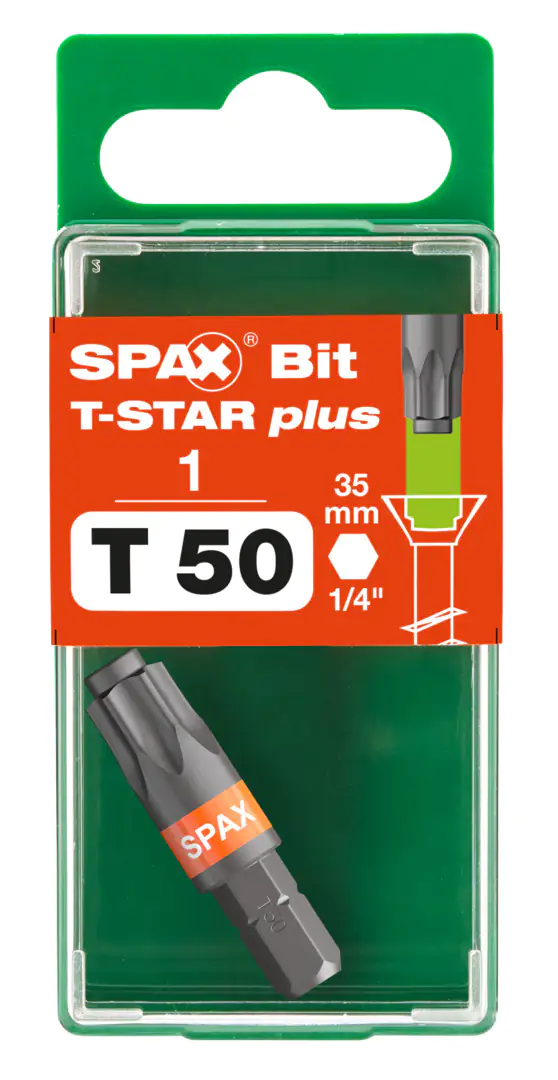 Spax Schrauberbit T-STAR plus T50