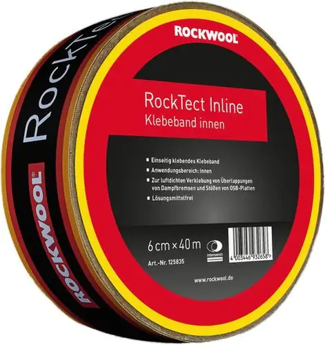 Rockwool Klebeband RockTect Inline 40 m x 6 cm
