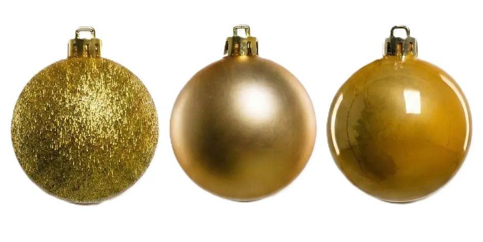 TrendLine Weihnachtskugeln bruchfest, langlebig Ø 6, 8 10 cm gold 26 Stück