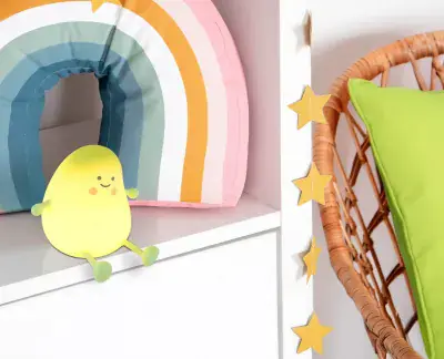 Globo Akku Tischleuchte Mangi 2W warmweiß gelb Kunststoff