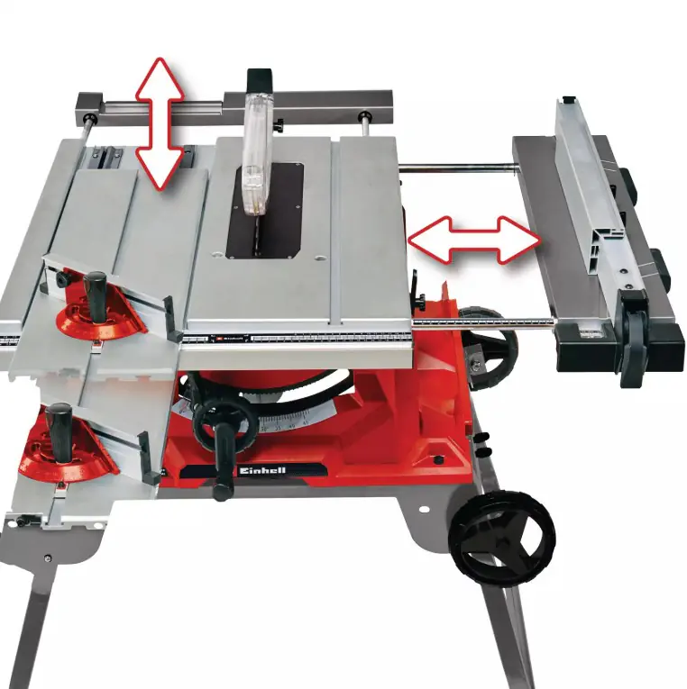 Einhell Expert Tischkreissäge TE-CC 250 UF klappbar Trolleyfunktion Einhell Expert Tischkreissäge TE-CC 250 UF klappbar Trolleyfunktion