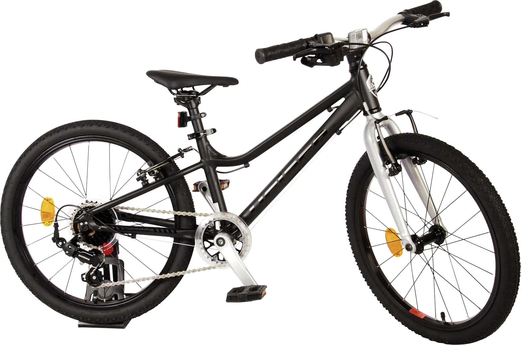 Volare Kinderfahrrad Dynamic 20 Zoll 7-Gang RH 27cm schwarz matt