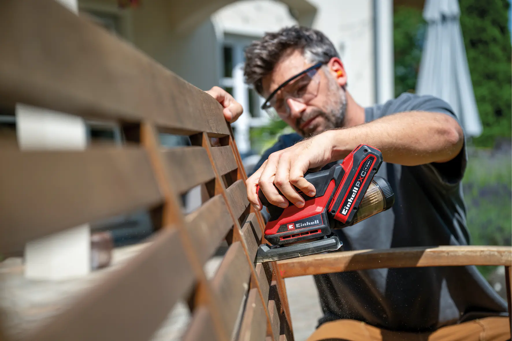 Einhell Expert Akku-Multischleifer TE-OS 18/150-2 Li Solo