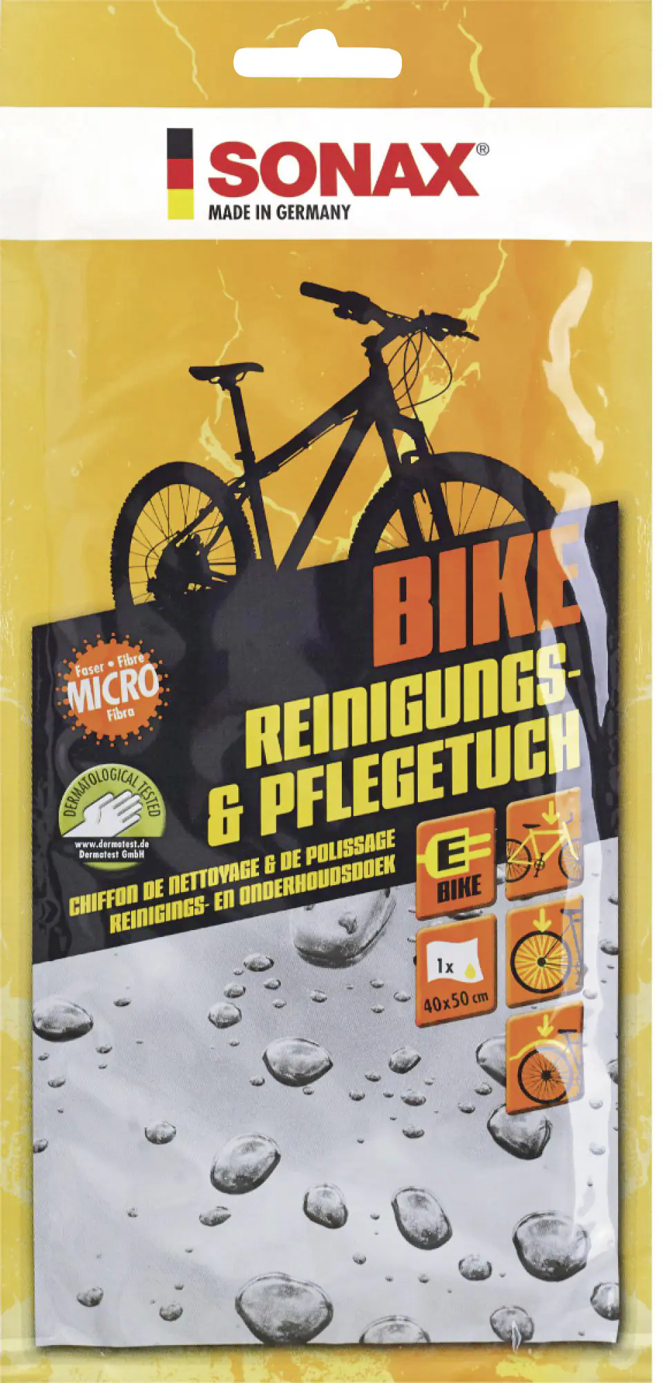 Sonax BIKE Reinigungs- und Pflegetuch