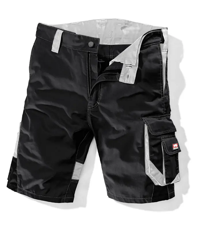 Bullstar kurze Arbeitshose WORXTAR schwarz/grau