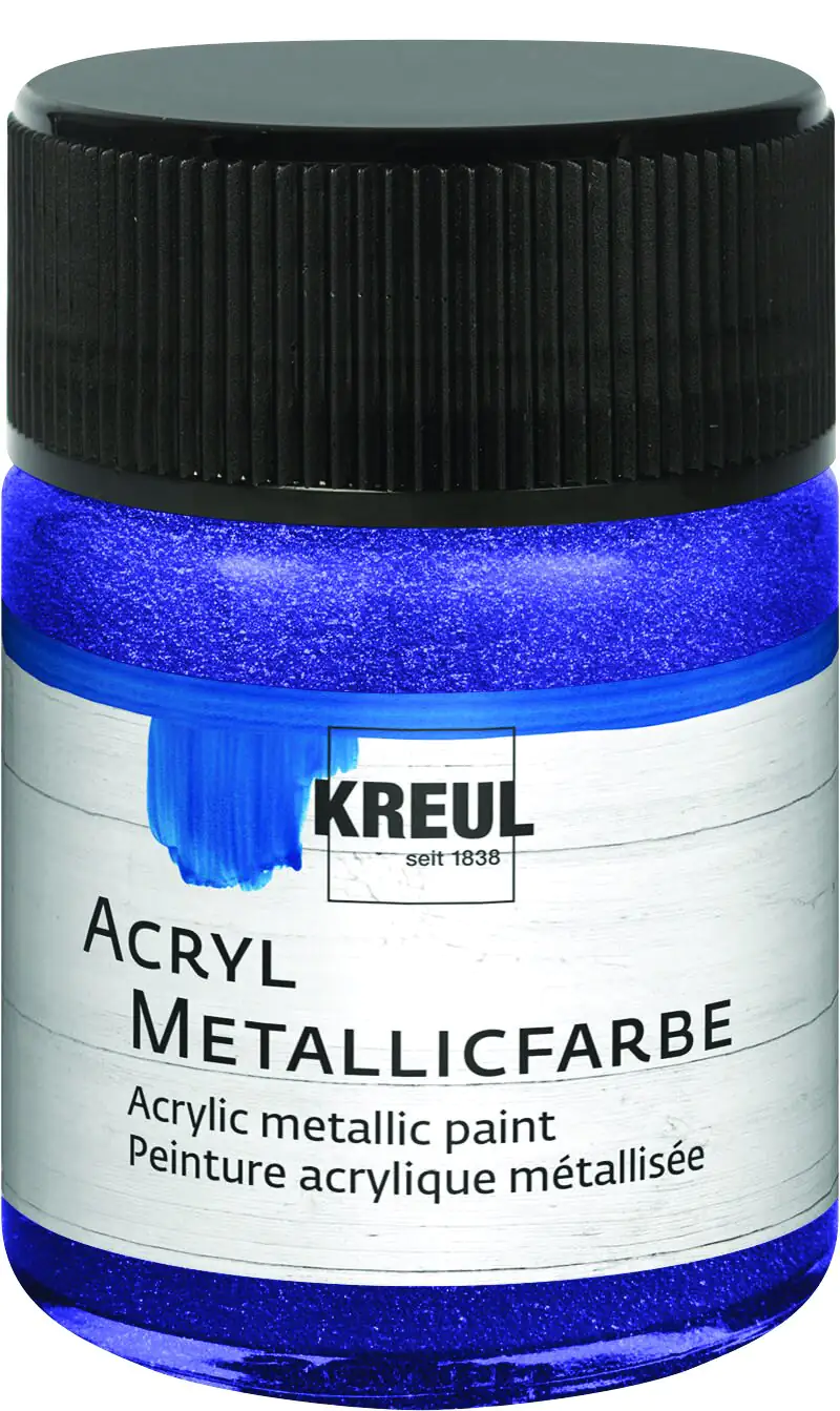 Kreul Acryl Metallicfarbe violett 50 ml