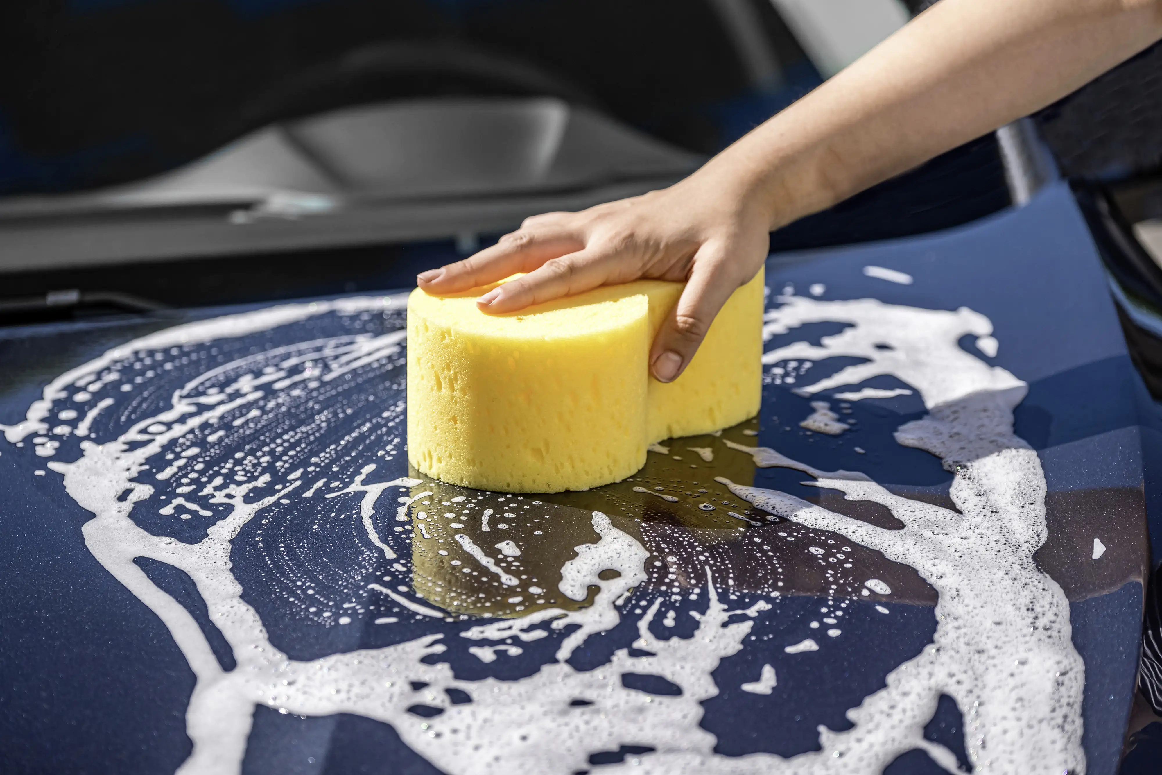 APA Autopflegeschwamm Mega ca. 22 x 12 x 8 cm