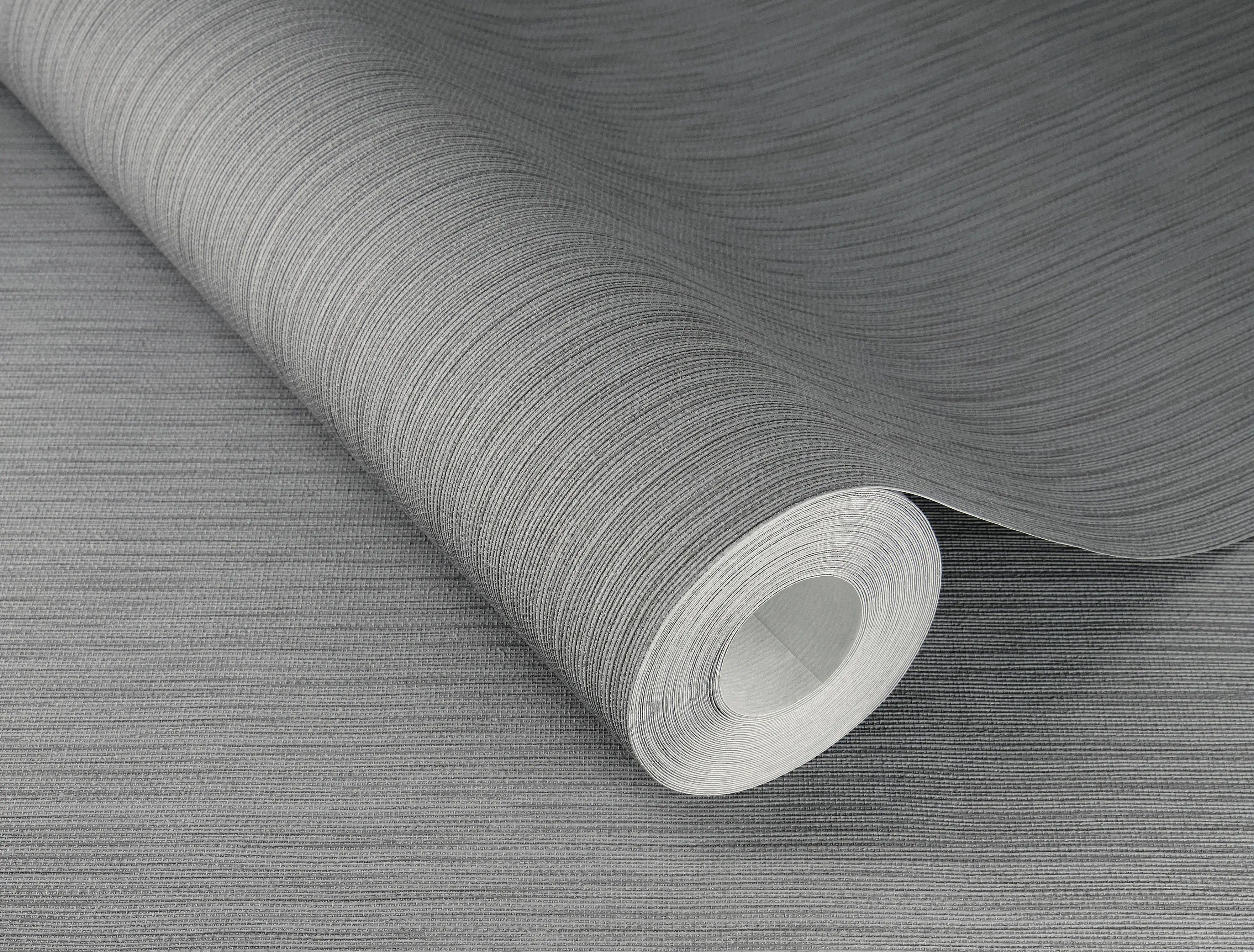 Rasch Vliestapete 537697 Grau-Dunkelgrau Uni 10,05 m x 0,53 m Rasch Vliestapete 537697 Grau-Dunkelgrau Uni 10,05 m x 0,53 m