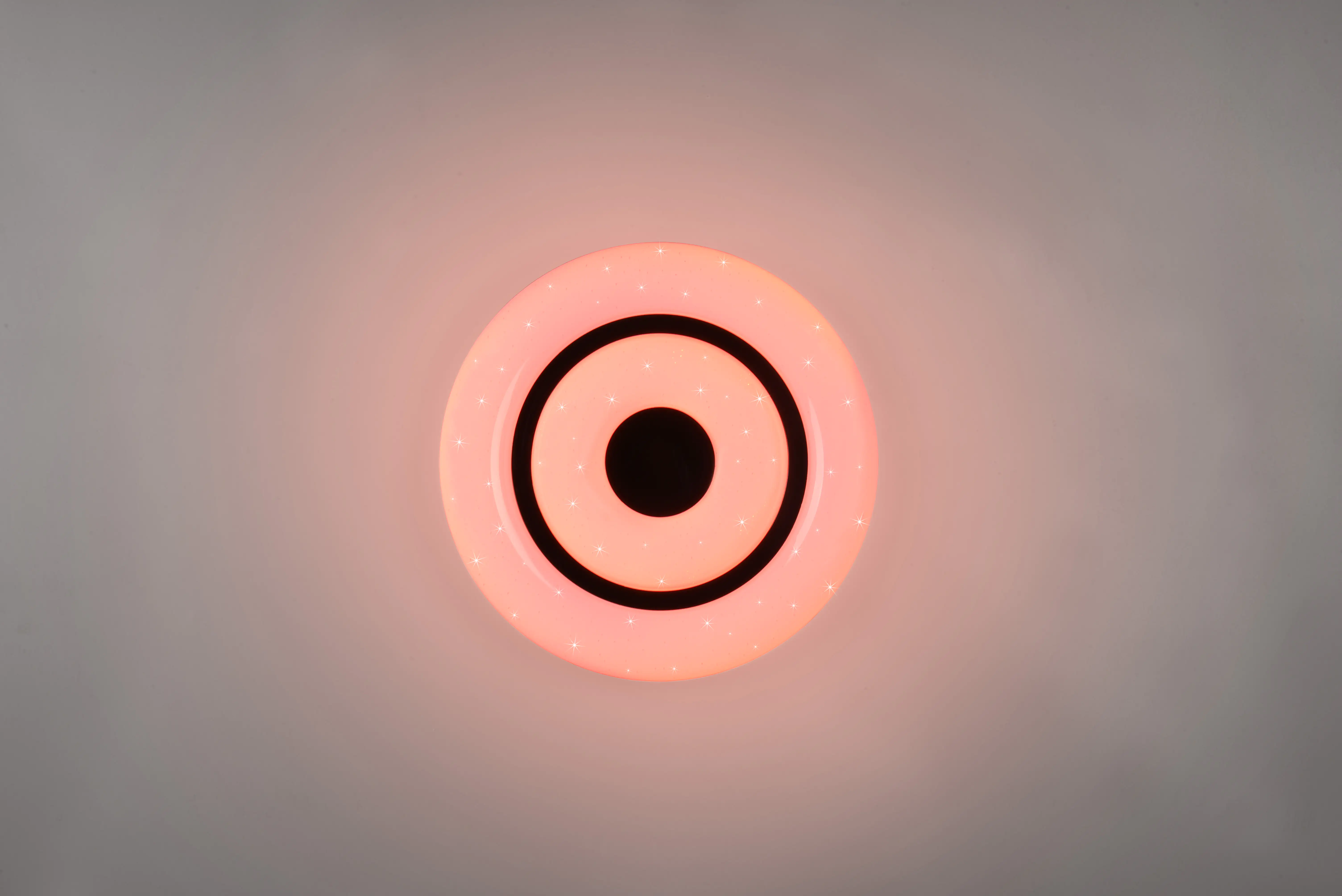 4017807508819_8 Reality LED Deckenleuchte Rana schwarz, weiß, Fernbedienung