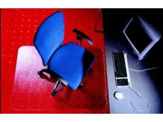 Bodenschutzmatte transparent, 90 x 120 cm Bodenschutzmatte transparent, 90 x 120 cm