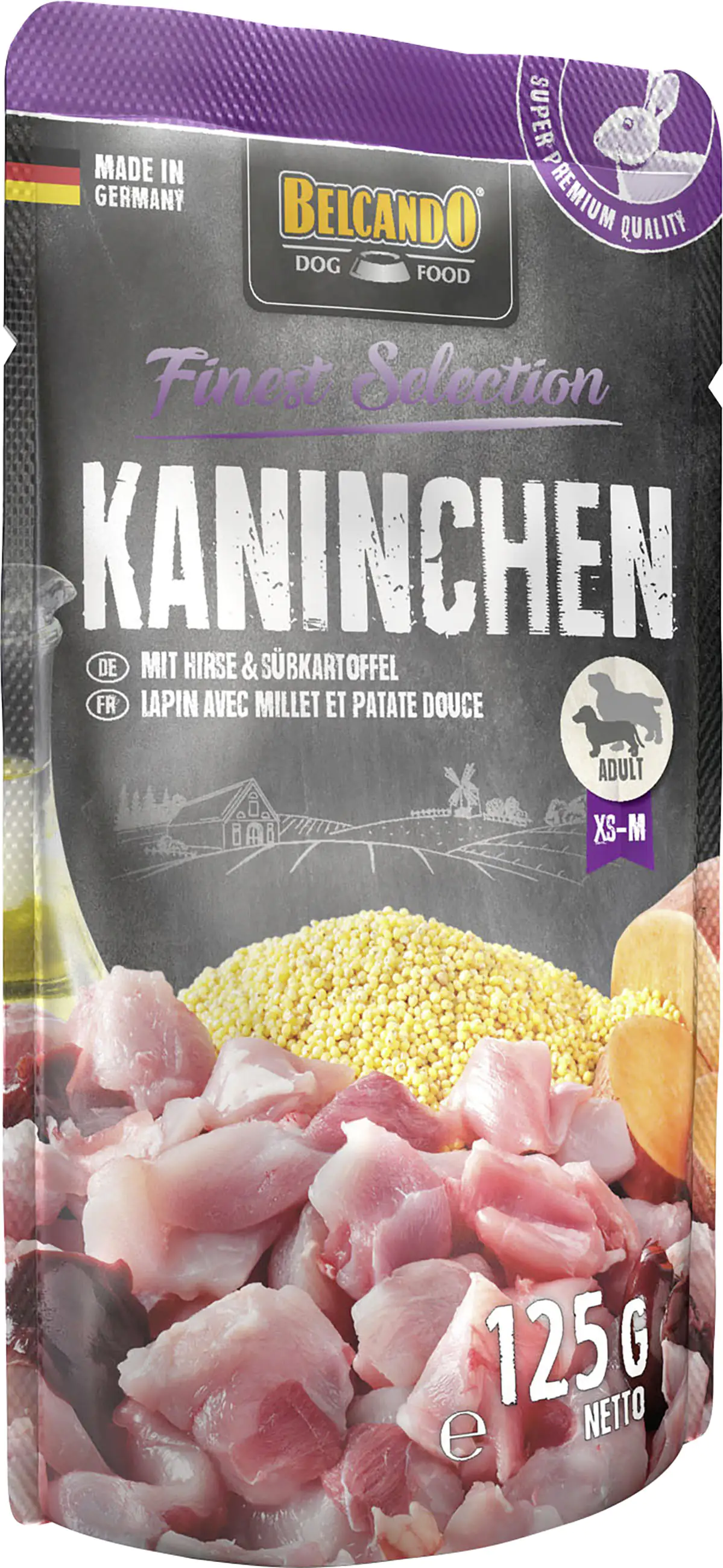 Belcando Kaninchen m. Hirse 125 g Adult