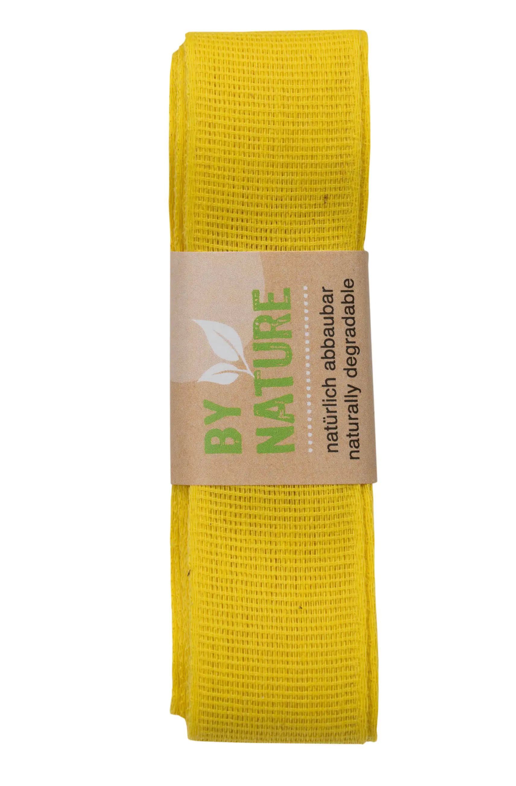 Braun & Company Band Strängchen gelb 25 mm x 2 m