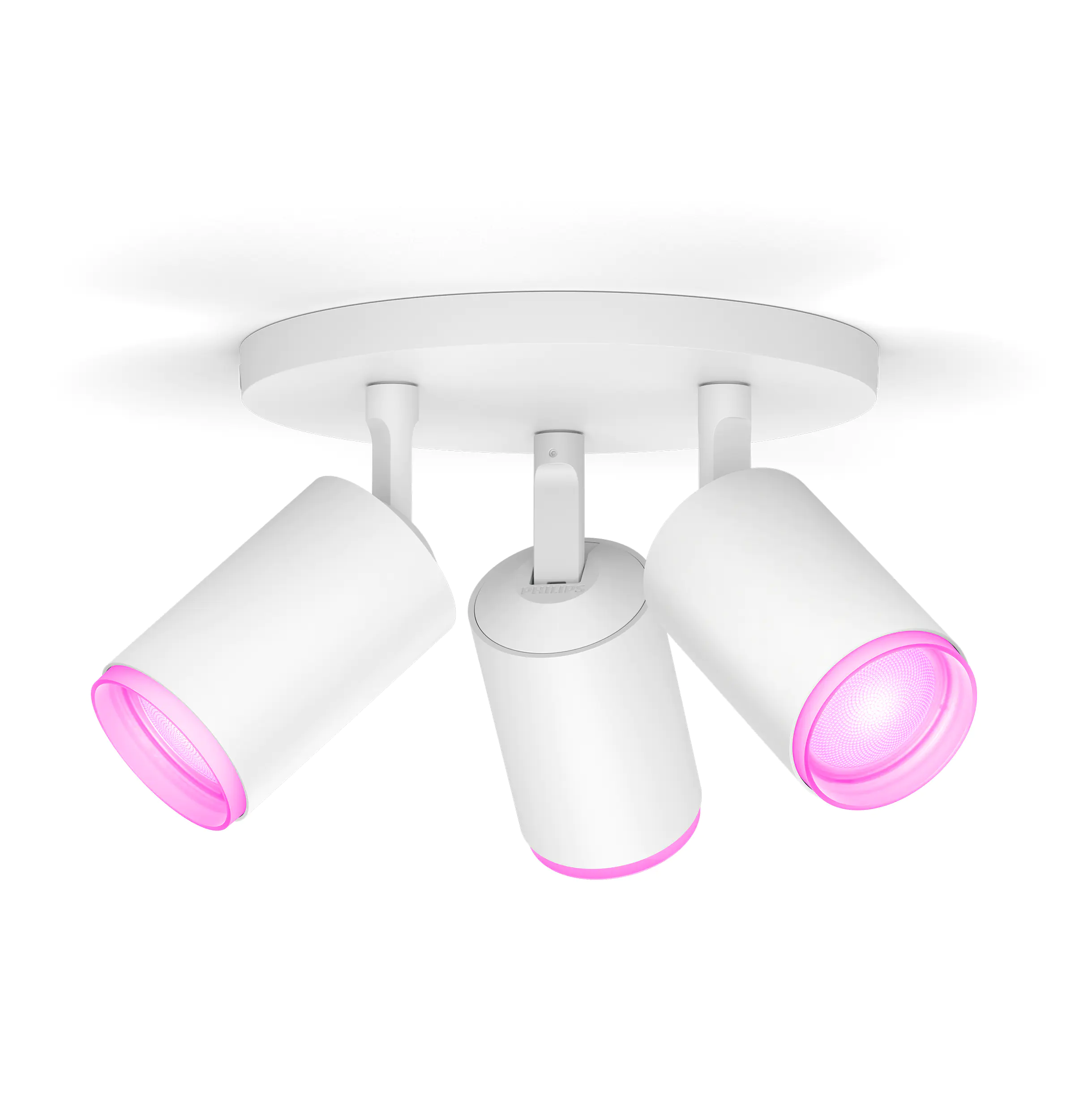 Philips Hue LED Deckenleuchte 3er Spot Fugato 20,6 x 29,5 cm weiß