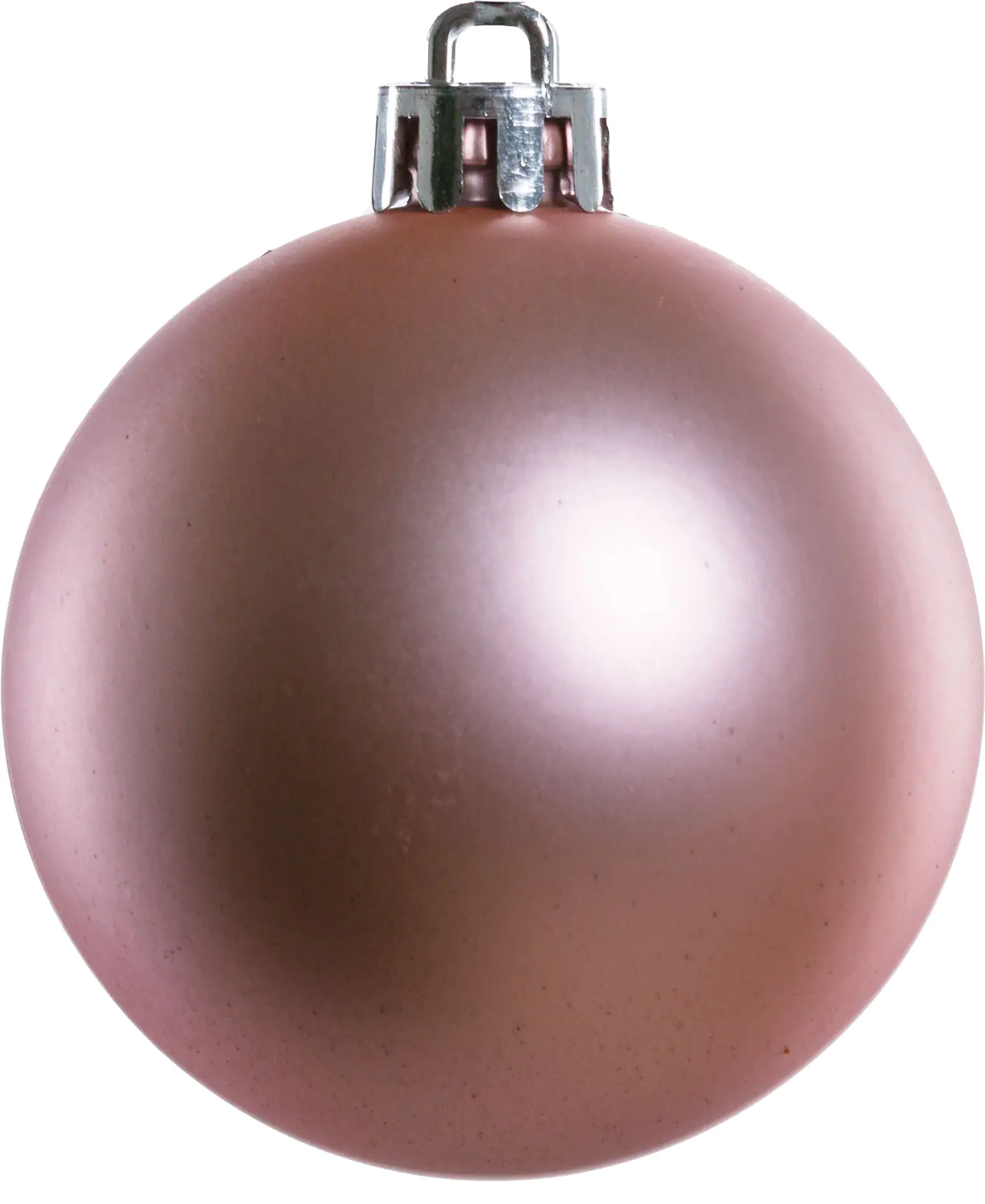 2076601551508_03 TrendLine Weihnachtskugeln bruchfest, langlebig Ø 6 cm rosé 12 Stück