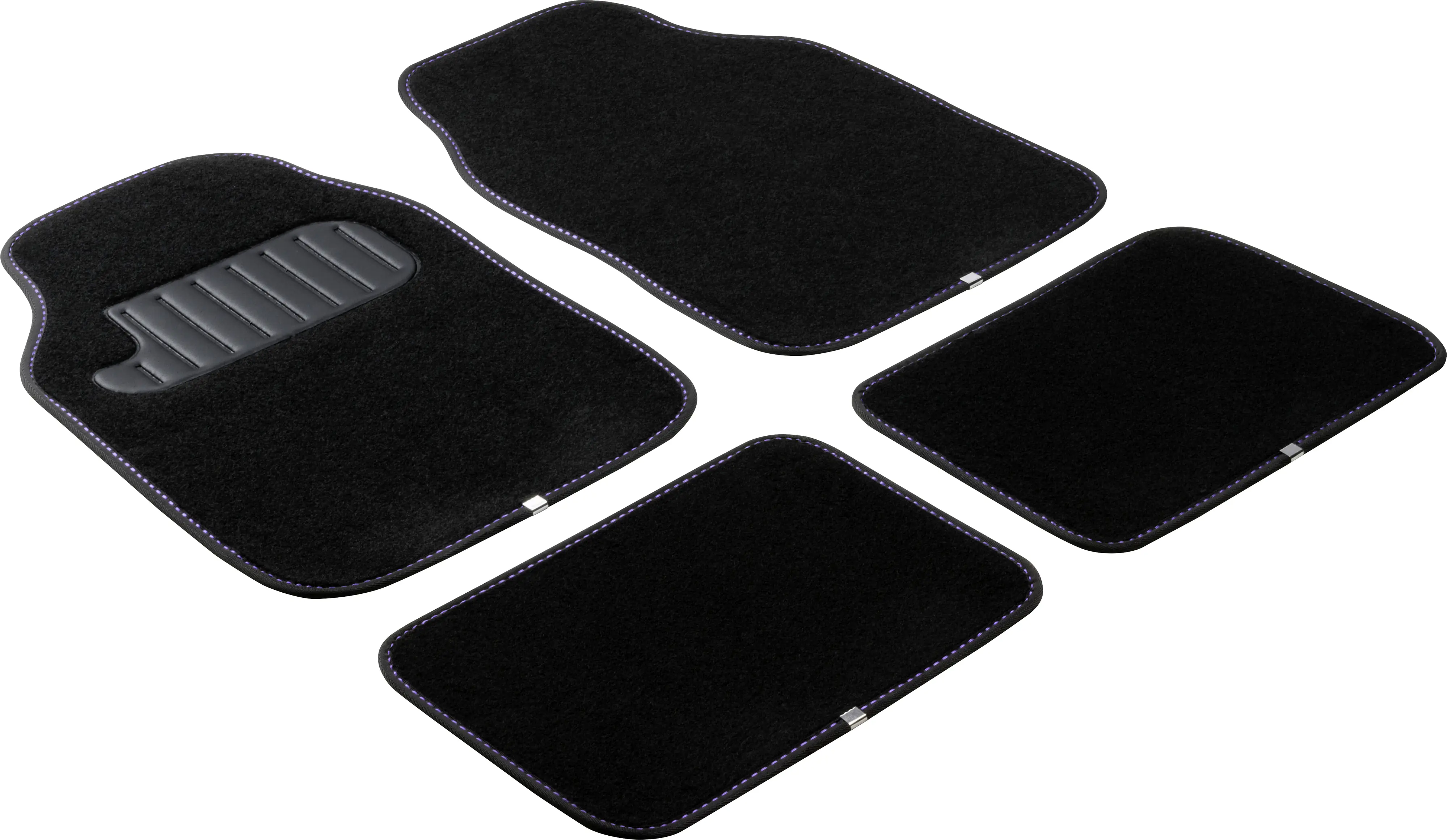 Walser Universal Fußmatten The Color Komplett-Set lila