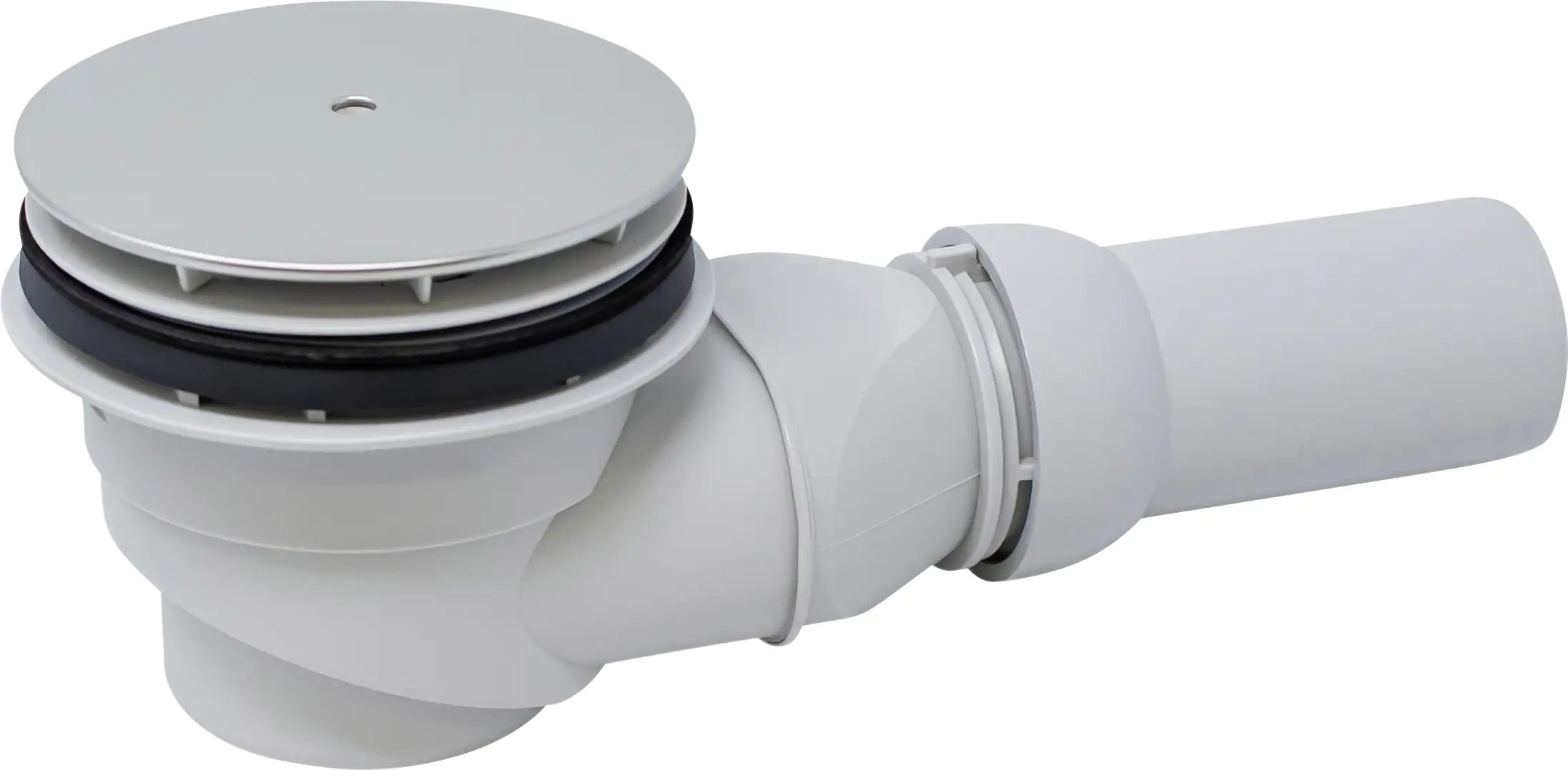 Schulte Ablauf für Duschwanne Edelstahl waagerecht 9 cm Schulte Ablauf für Duschwanne Edelstahl waagerecht 9 cm