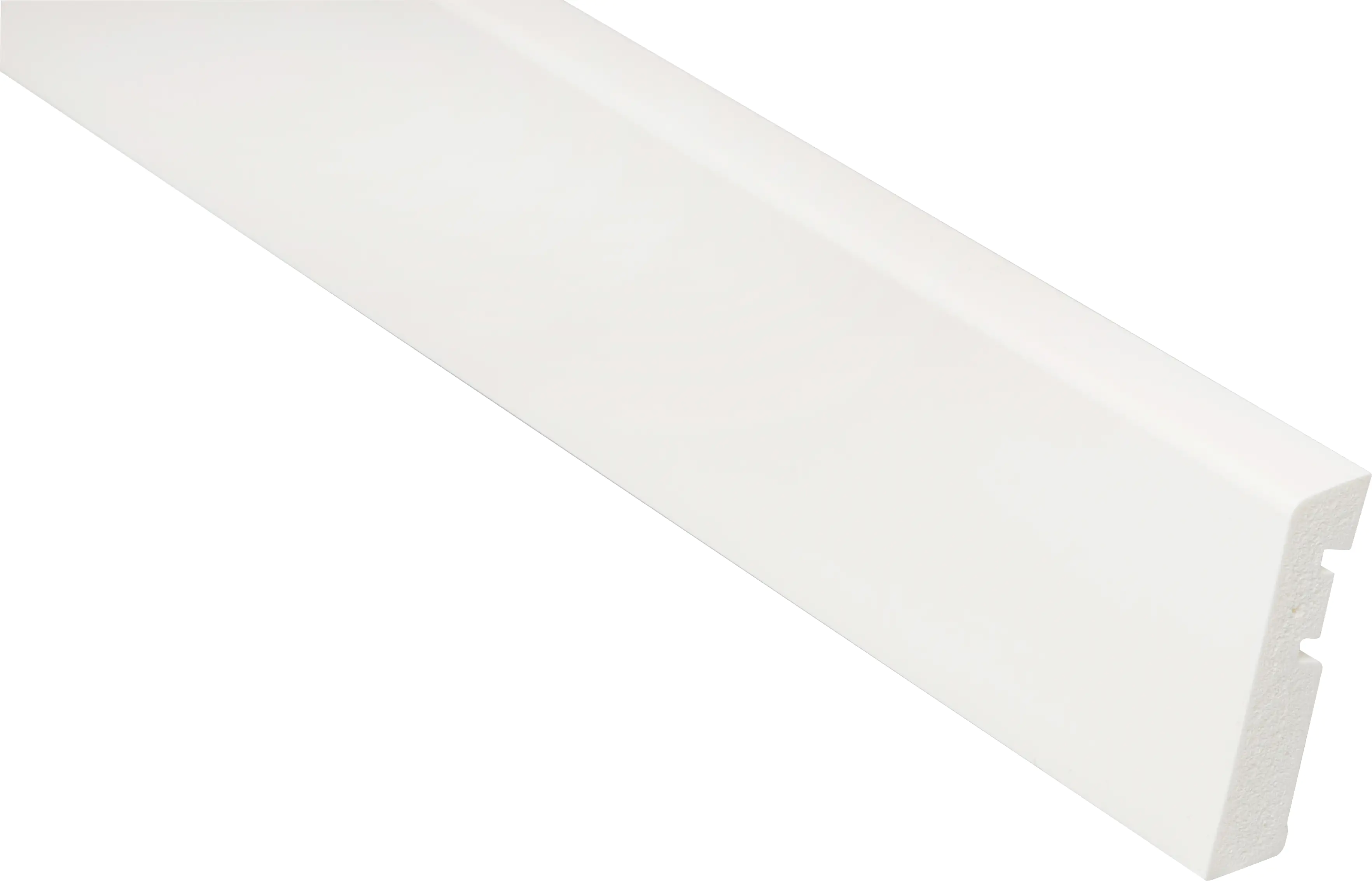 Primo Fußleiste 2500 x 65 x 15 mm off-weiß
