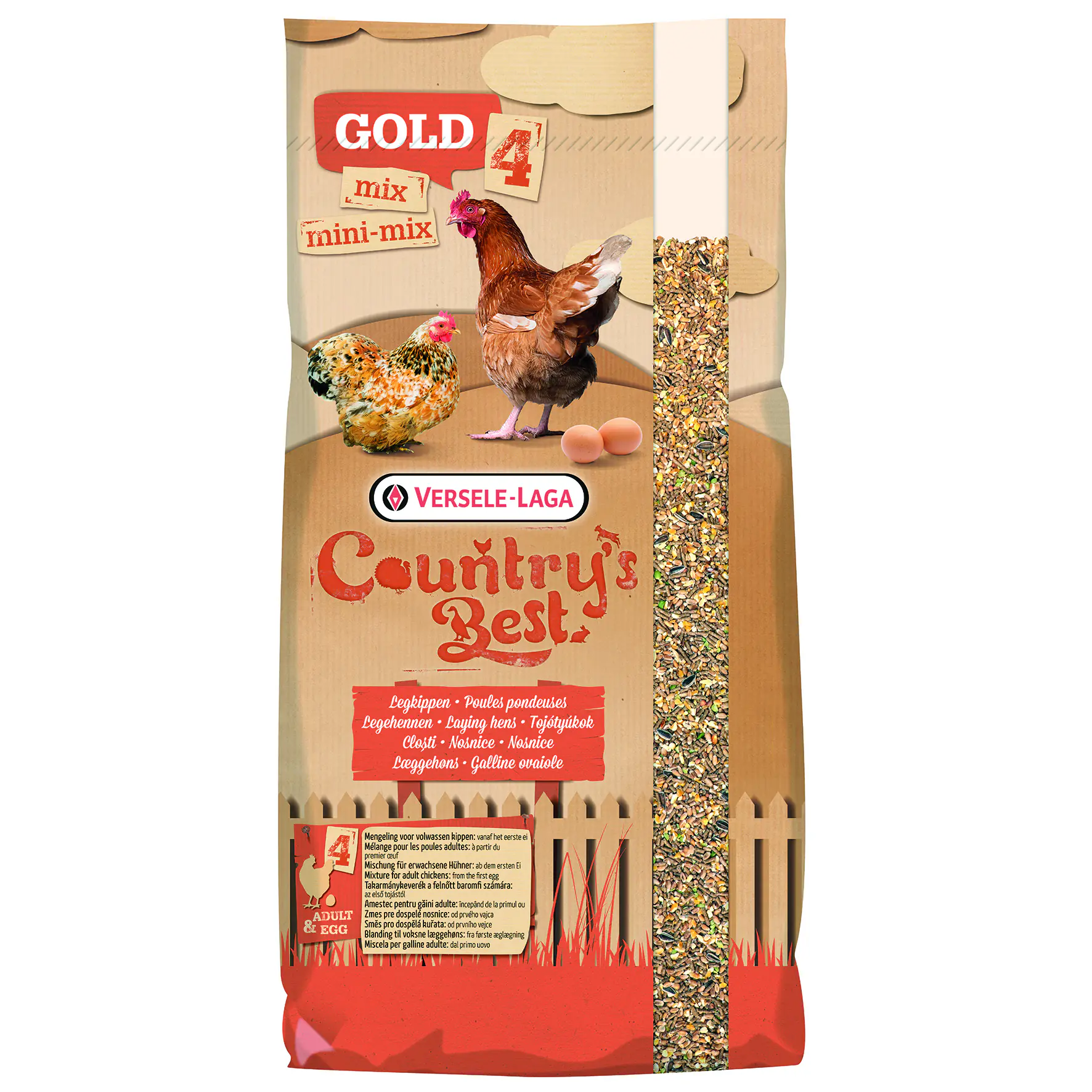 Versele-Laga Legehennenfutter Countrys Best GOLD 4 MIX 20 kg
