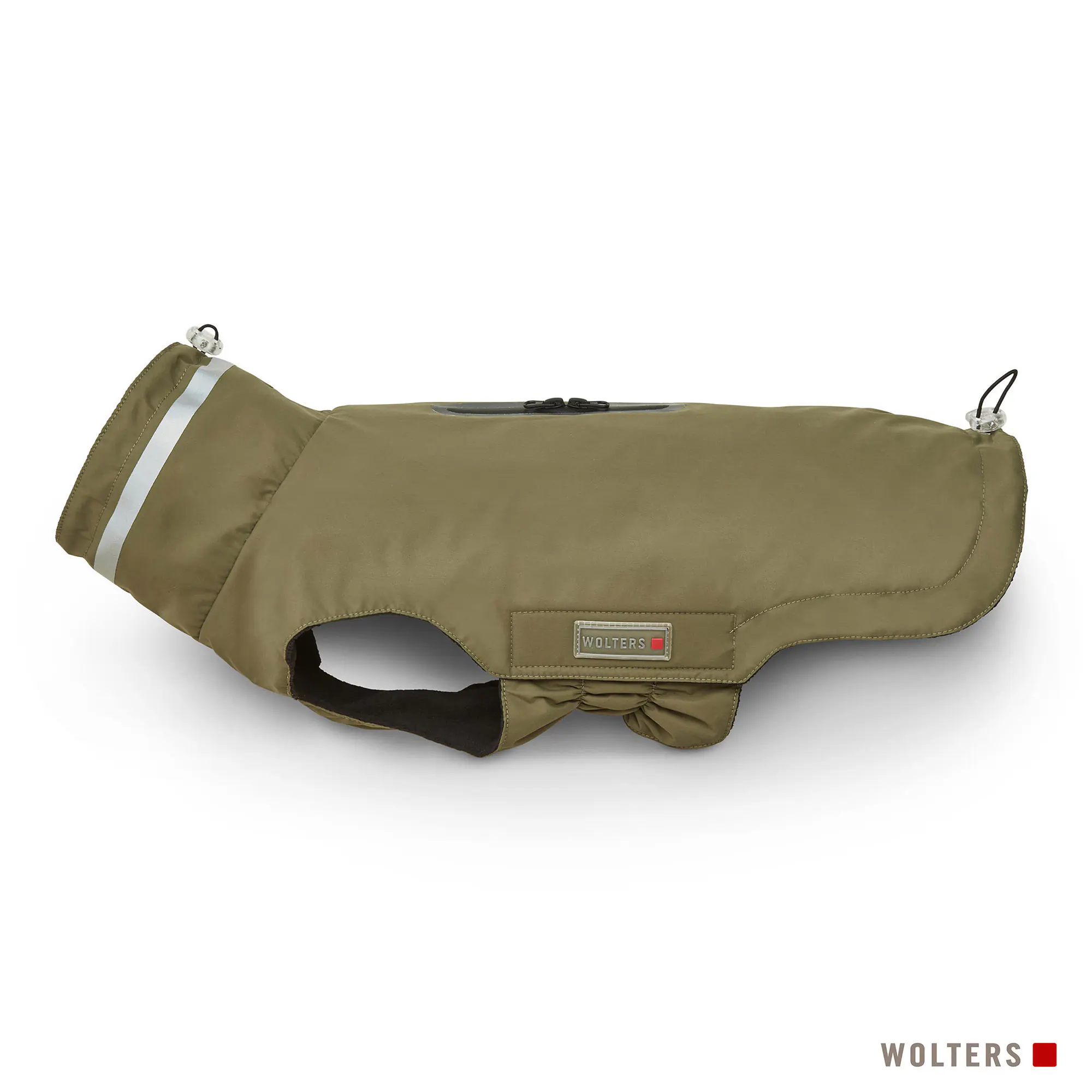 Wolters Hundebekleidung Outdoorjacke Modern Classic für Dackel olive