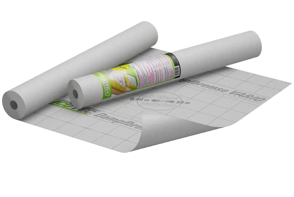 ICUTEC Dampfbremse VARIO 25 x 1 m = 25 m² weiß