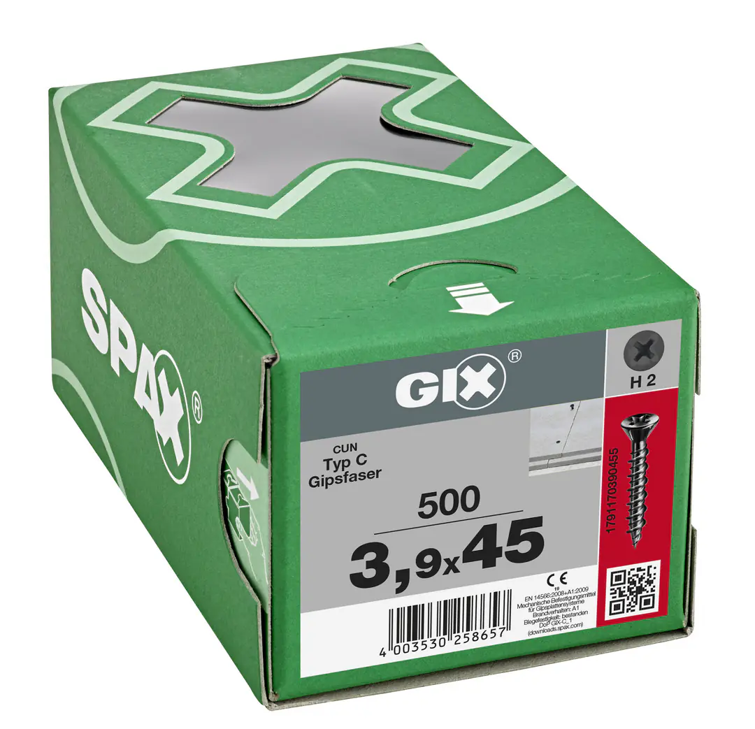 Spax Trockenbauschrauben 3.9 x 45 mm PH 2 - 1000 Stk.