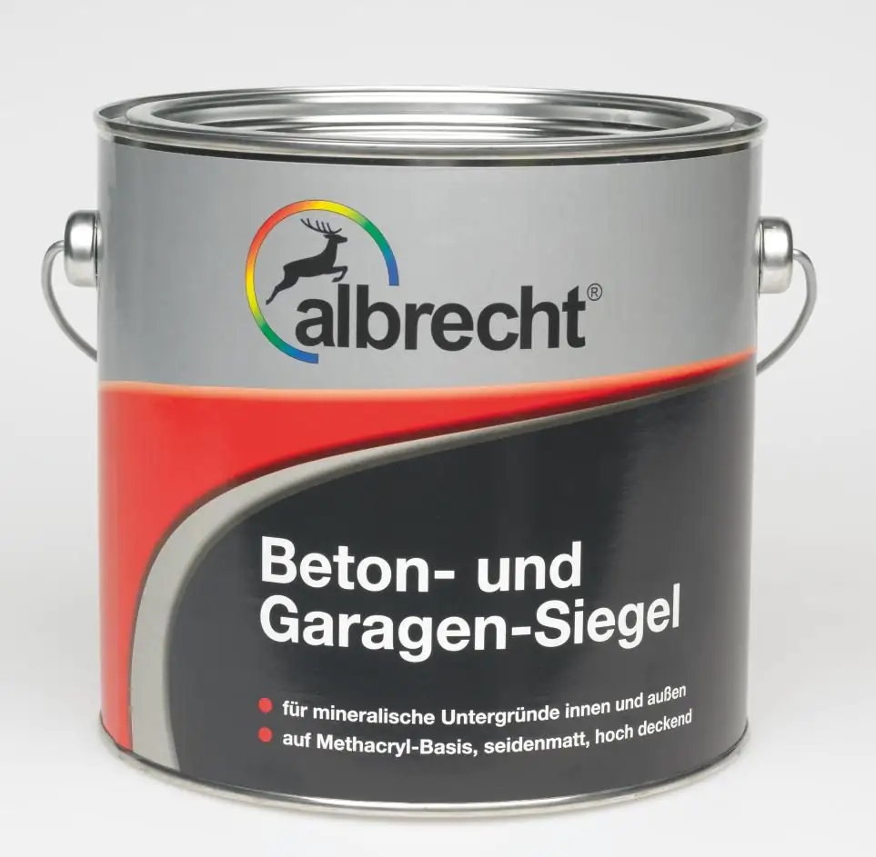 Albrecht Beton- und Garagen-Siegel 5 L RAL 7032 kieselgrau Albrecht Beton- und Garagen-Siegel 5 L RAL 7032 kieselgrau