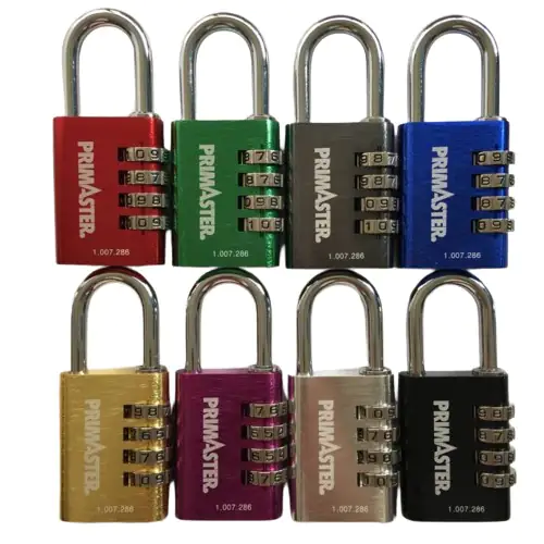 Primaster Zahlenschloss Aluminium 85 mm Primaster Zahlenschloss Aluminium 85 mm