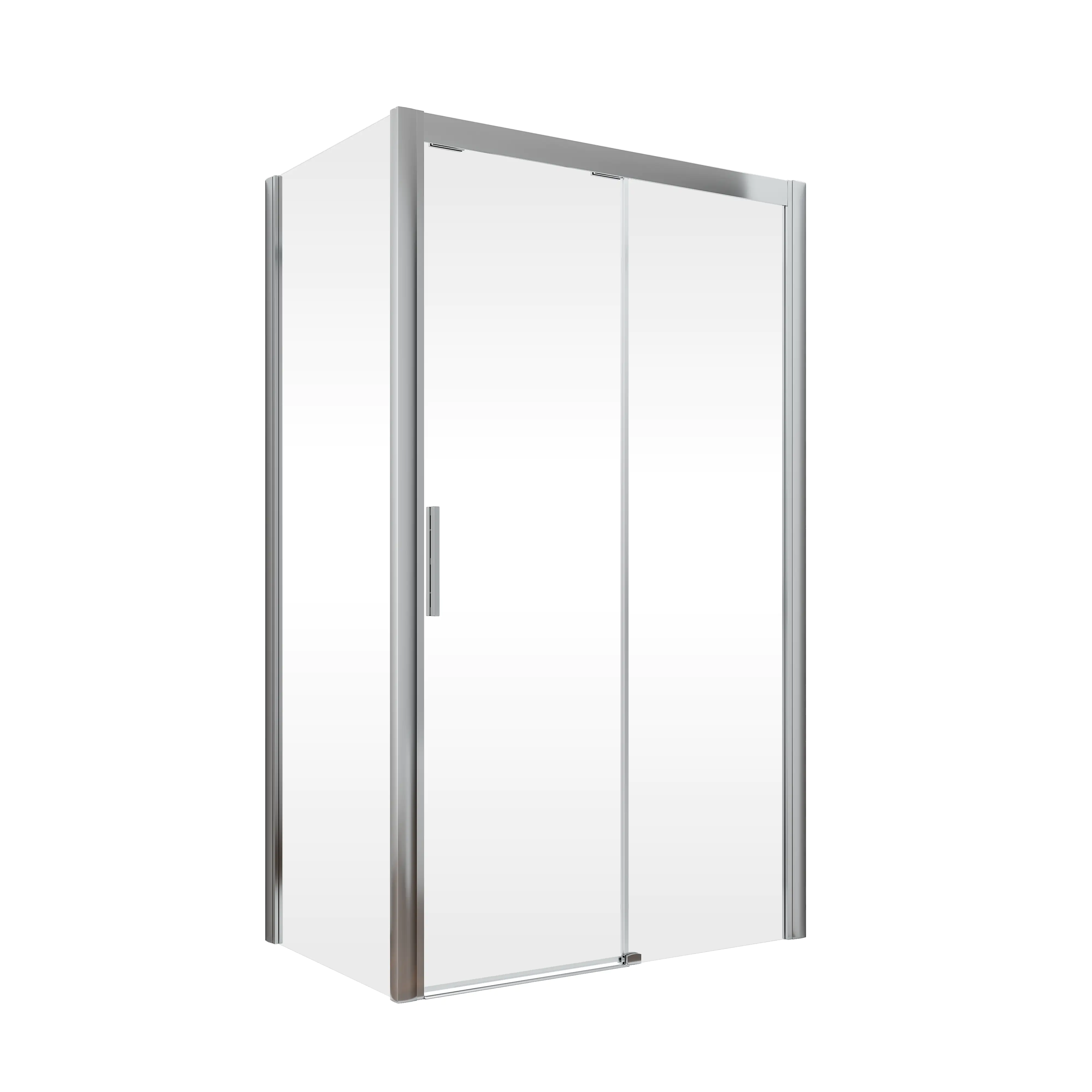 Schulte Seitenwand 90 x 90 x 200 cm Kristall/Trend