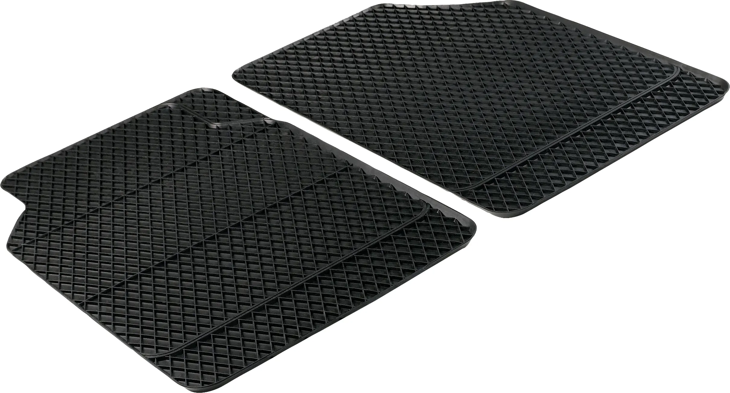 Walser Universal Fußmatten Robust vorne schwarz