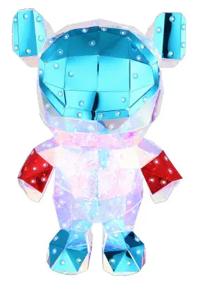 Globo Tischleuchte Brondar rauchfarben Kunststoff