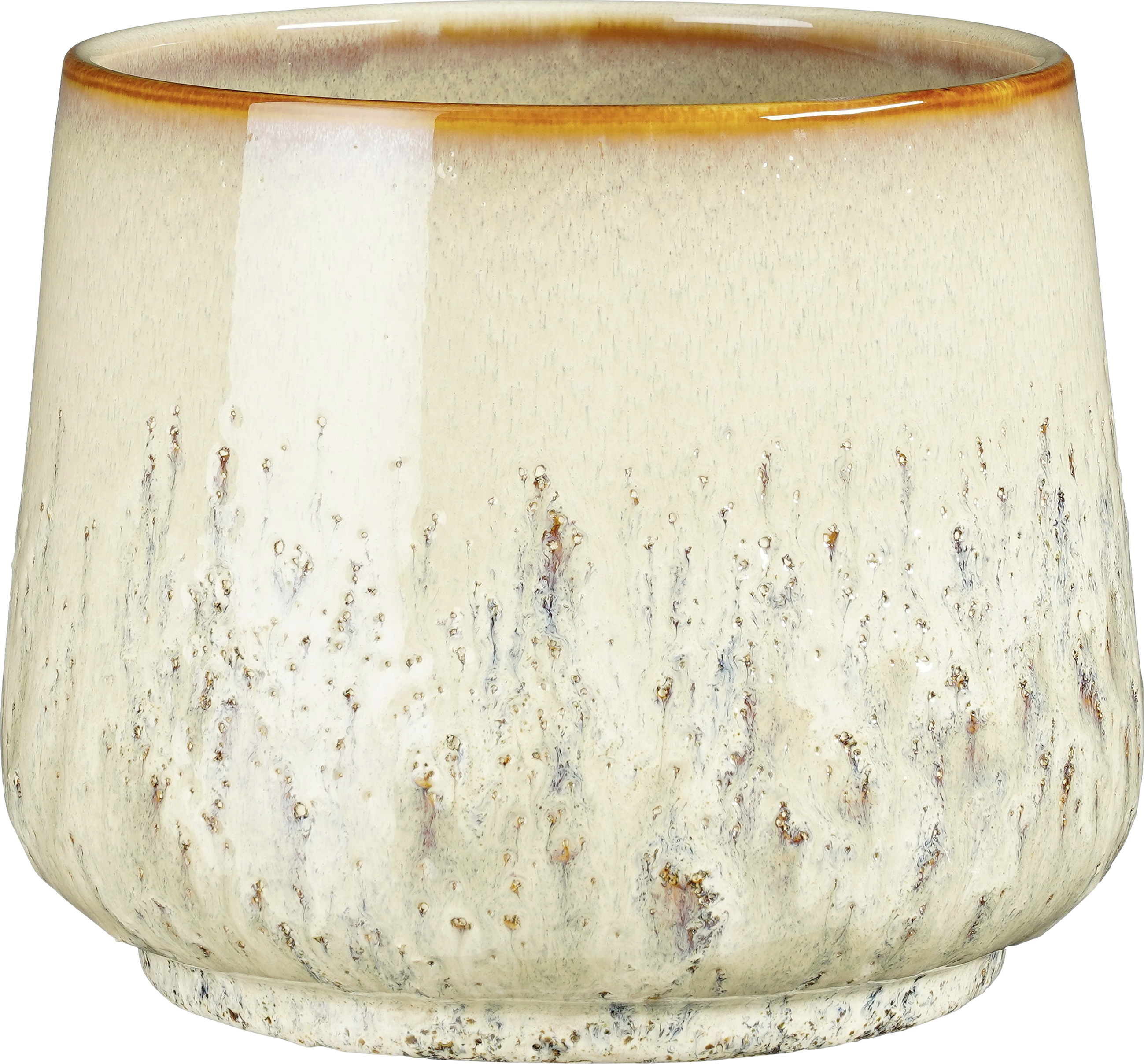 Mica Decorations Topf Mylo ceramic 16 x 19 cm beige