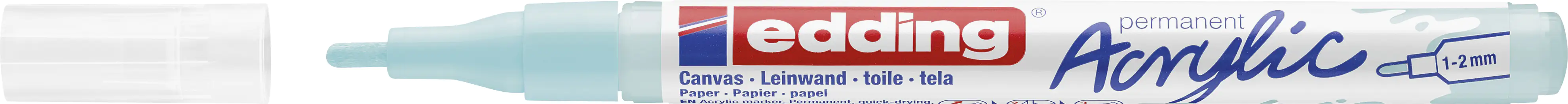 edding 5300 Acrylmarker fein pastellblau 1 - 2 mm