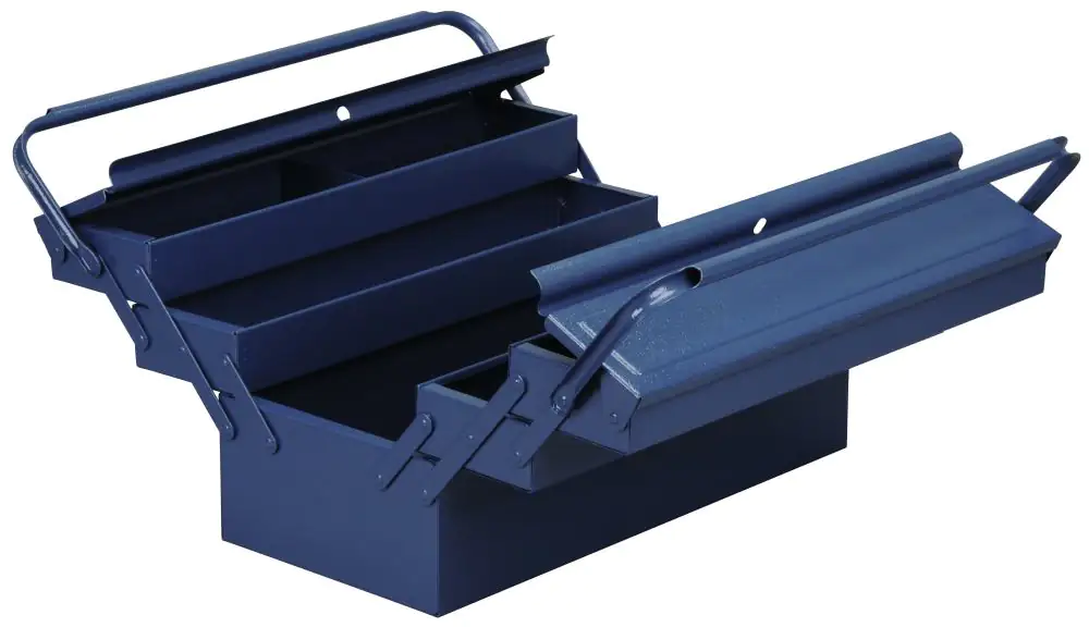 Allit Werkzeugkasten Stahlblech McPlus Metall 5/47 blau ohne Inhalt Allit Werkzeugkasten Stahlblech McPlus Metall 5/47 blau ohne Inhalt