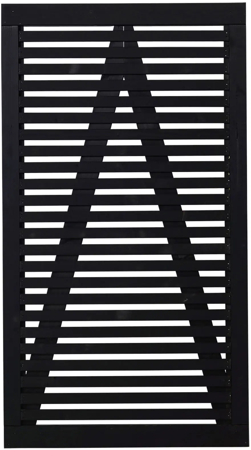 Tokyo Einzeltor - schwarz - 100 x 180cm - schwarz