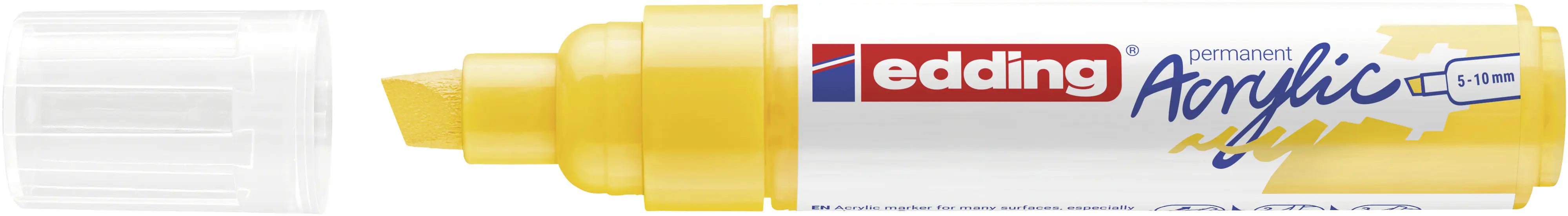 edding 5000 Acrylmarker breit verkehrsgelb 5 - 10 mm