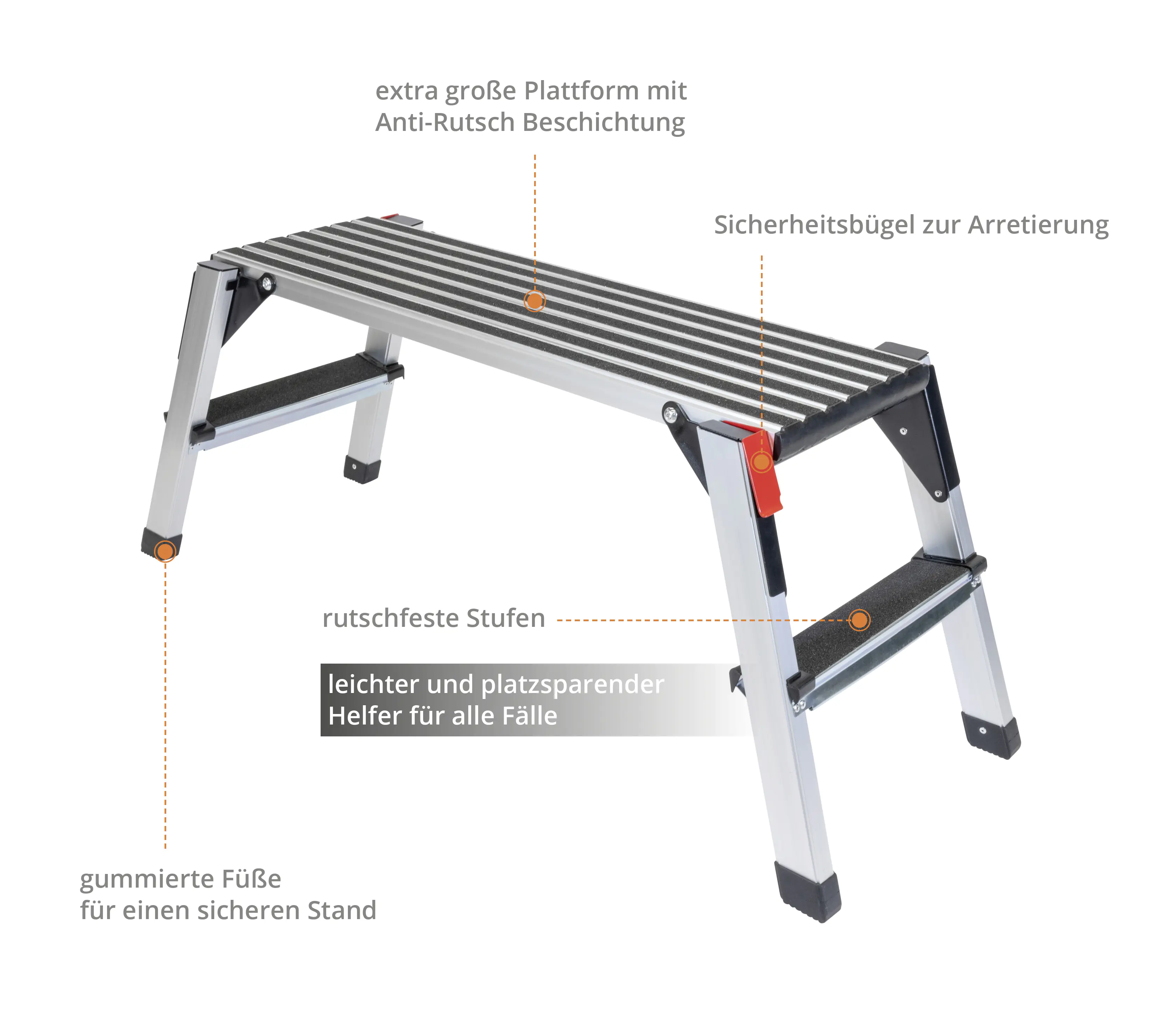 Güde Aluminium-Arbeitsplattform GAAP 960