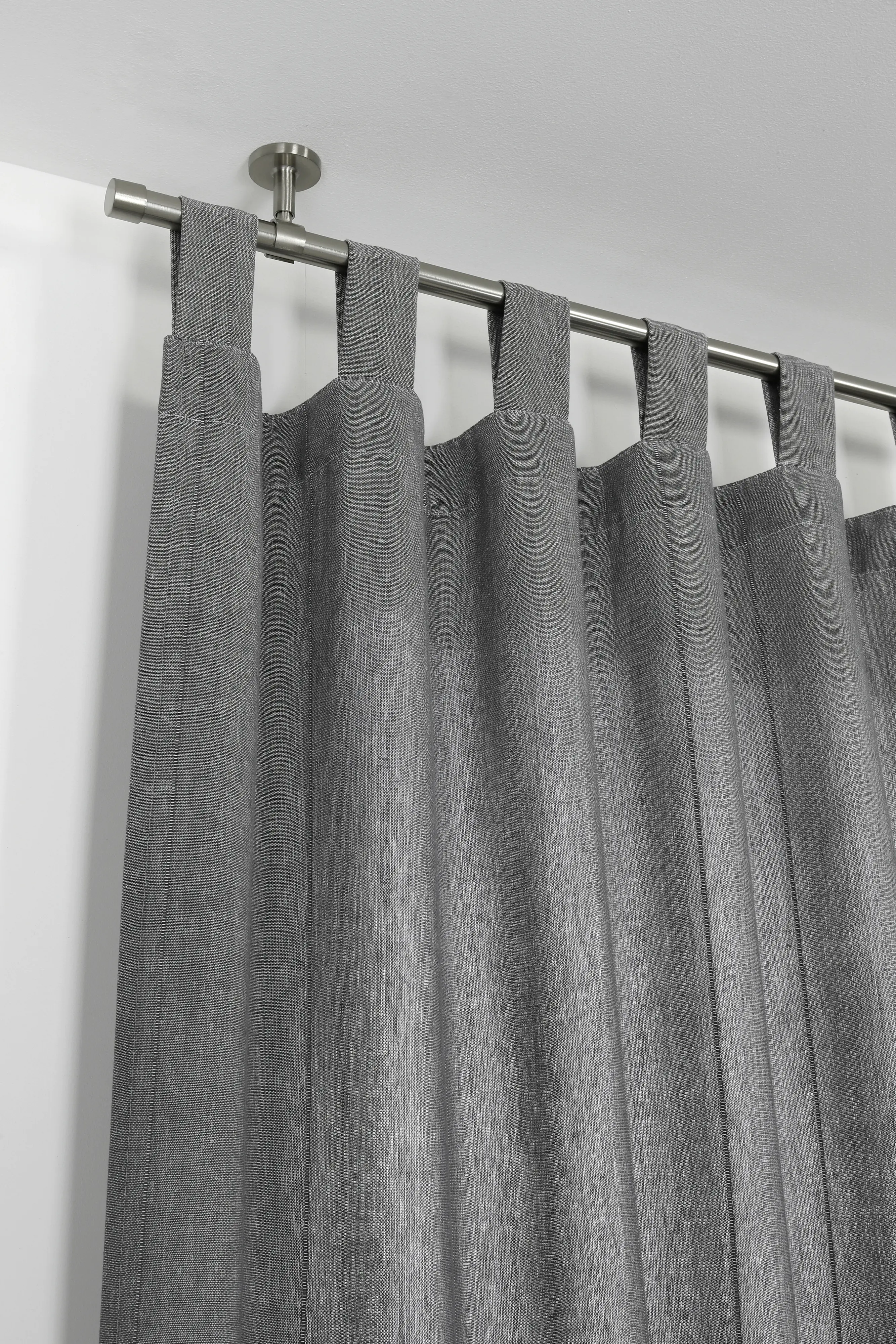 Gardinia Deckenträger Chicago für Ø 20 mm Edelstahloptik 6 cm