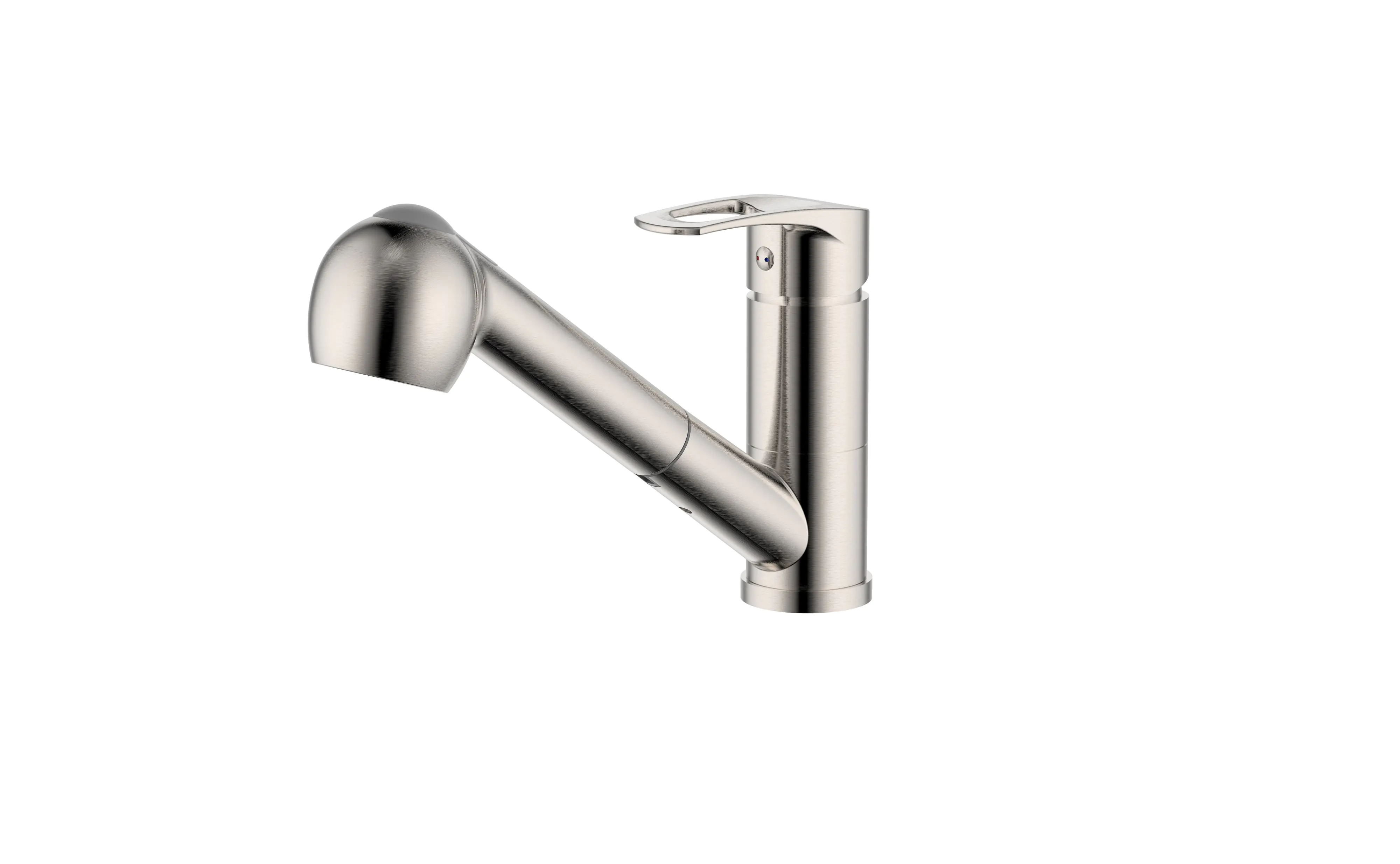 Primaster Küchenarmatur mit herausziehbarer Brause Lille gebürstet