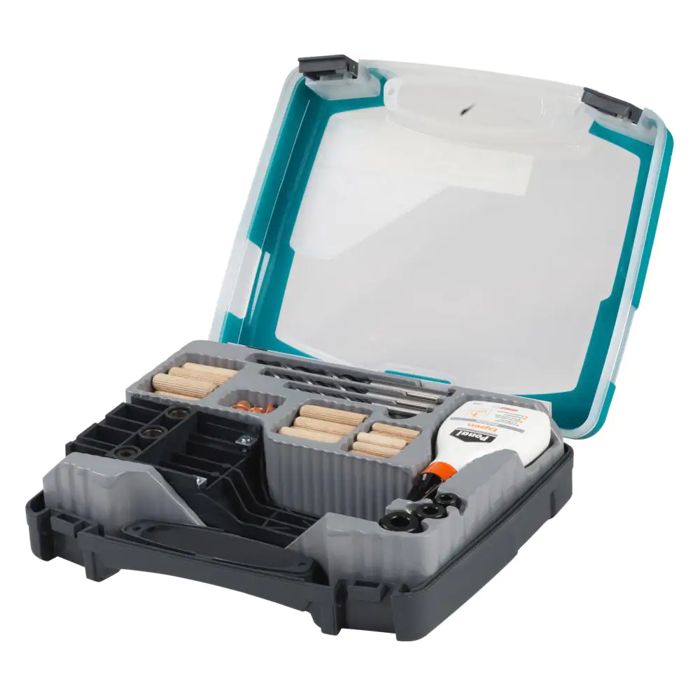 Wolfcraft Sortimentsbox Holzdübel 78 teilig