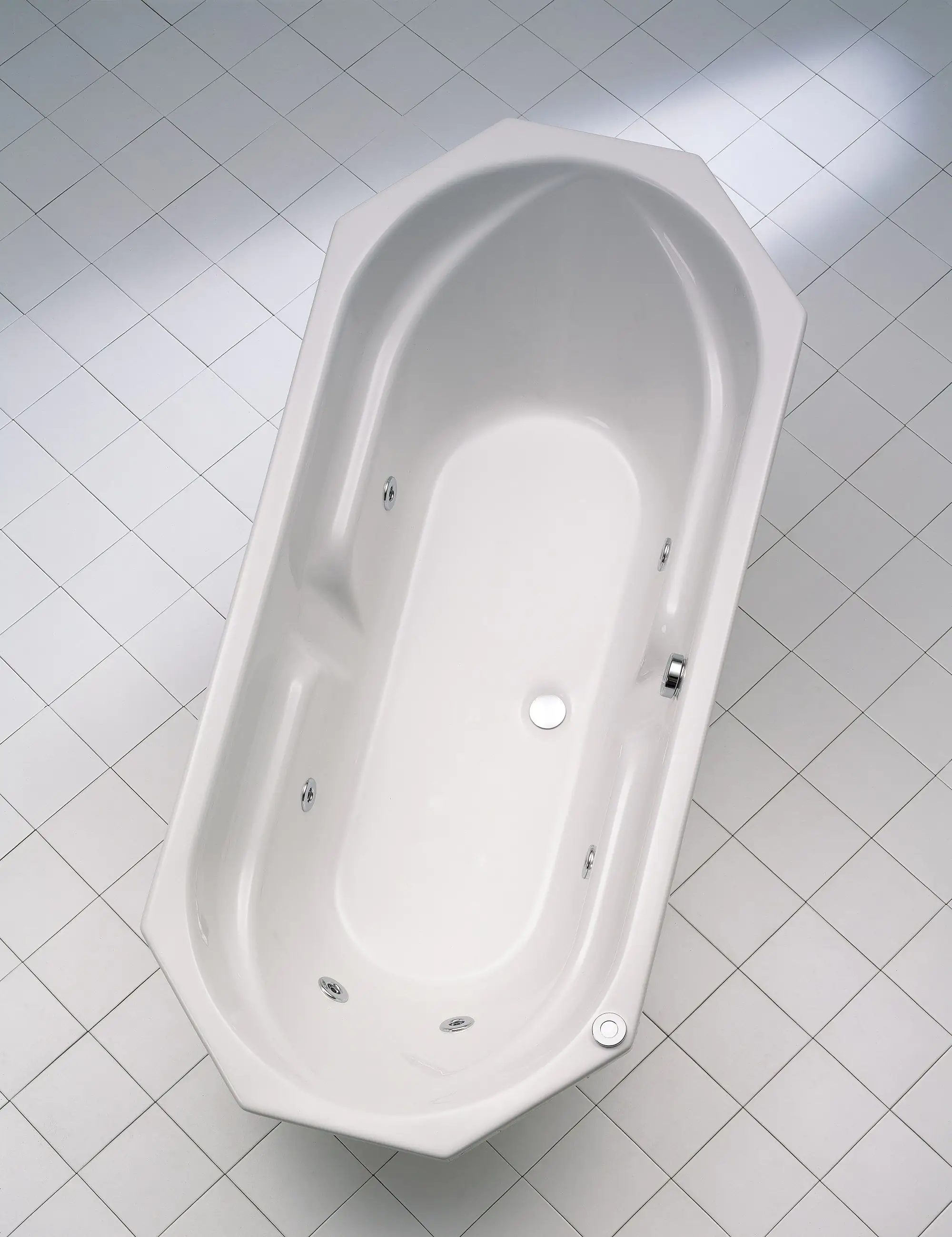 Ottofond Whirlpool-System 1 Sicilia 170 cm, weiß