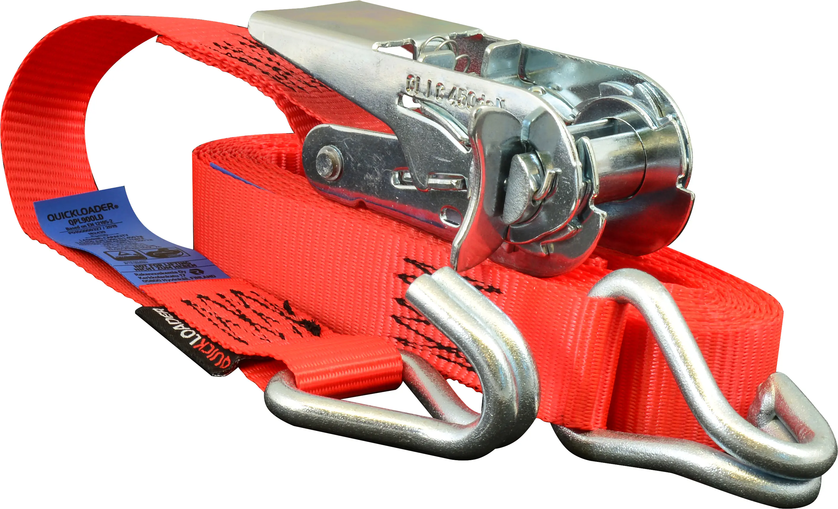 QUICKLOADER® Spanngurt Professionel 25 mm x 5 m 1 Stück rot 