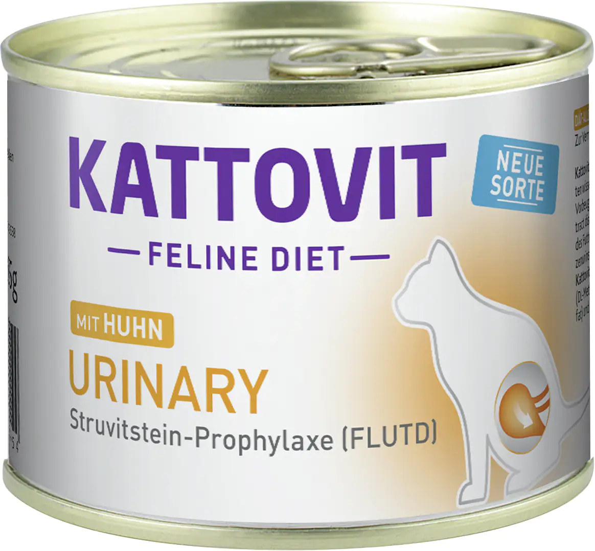 Kattovit Katzenfutter Feline Diet Urinary Huhn 185 g