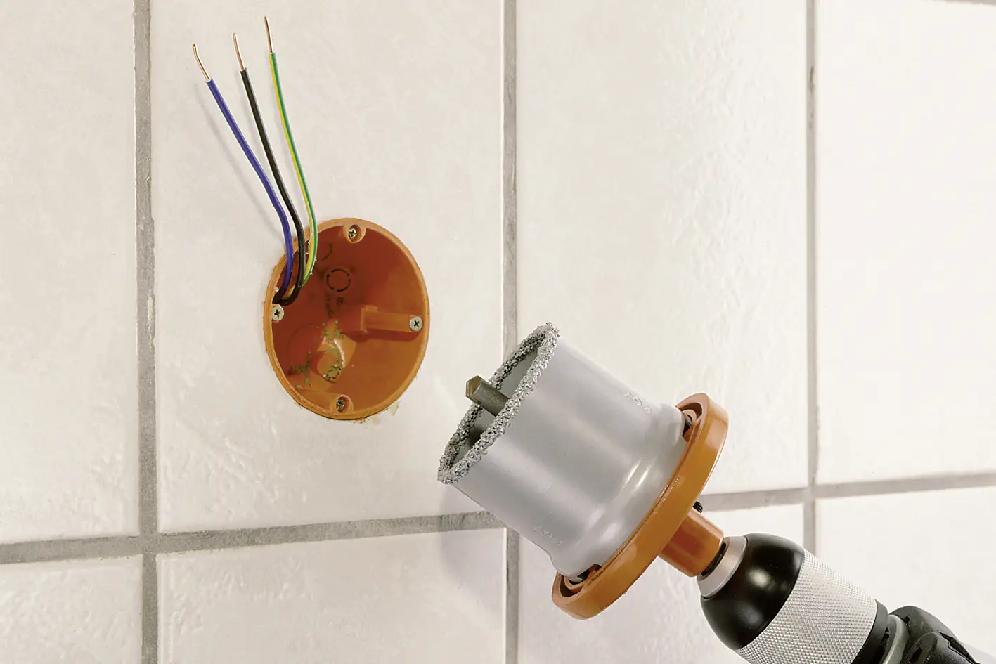 Wolfcraft Lochsägen-Koffer Ø 33 - 83 mm Hartmetall